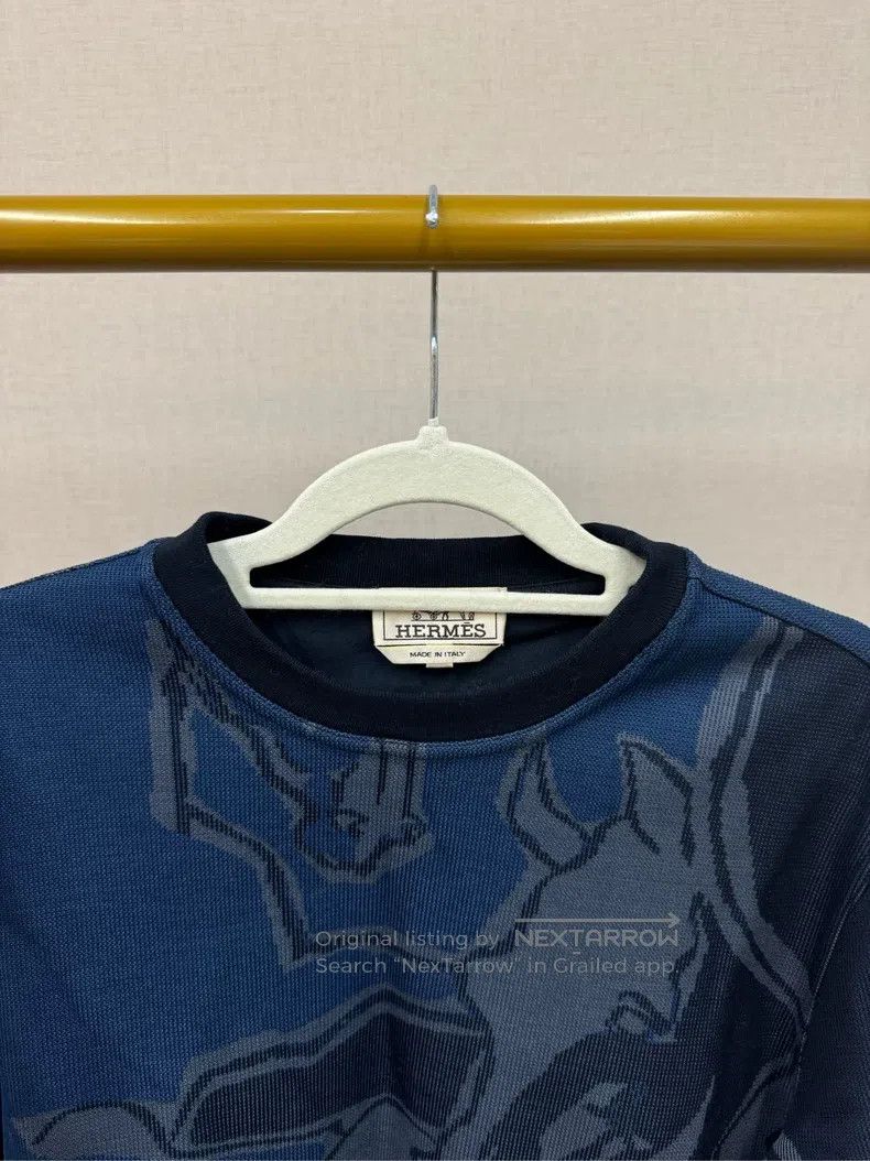 Hermes Hermes Men's Long Sleeve Knit Sweater - Suitable for Cool Size US XS / EU 42 / 0 - 3 Thumbnail