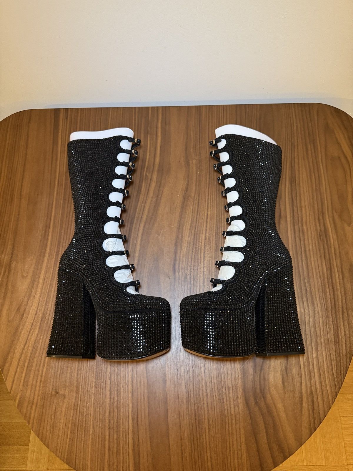 Marc Jacobs Marc Jacob’s Rhinestone Kiki Boots Women’s EU 6/US 6 Size US 6 / IT 36 - 15 Thumbnail