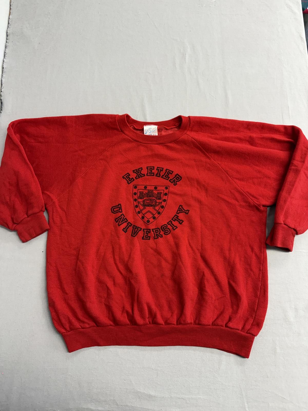 Other Vintage The Univwersity of Exeter Crewneck Devon Shield - L Size US L / EU 52-54 / 3 - 1 Thumbnail