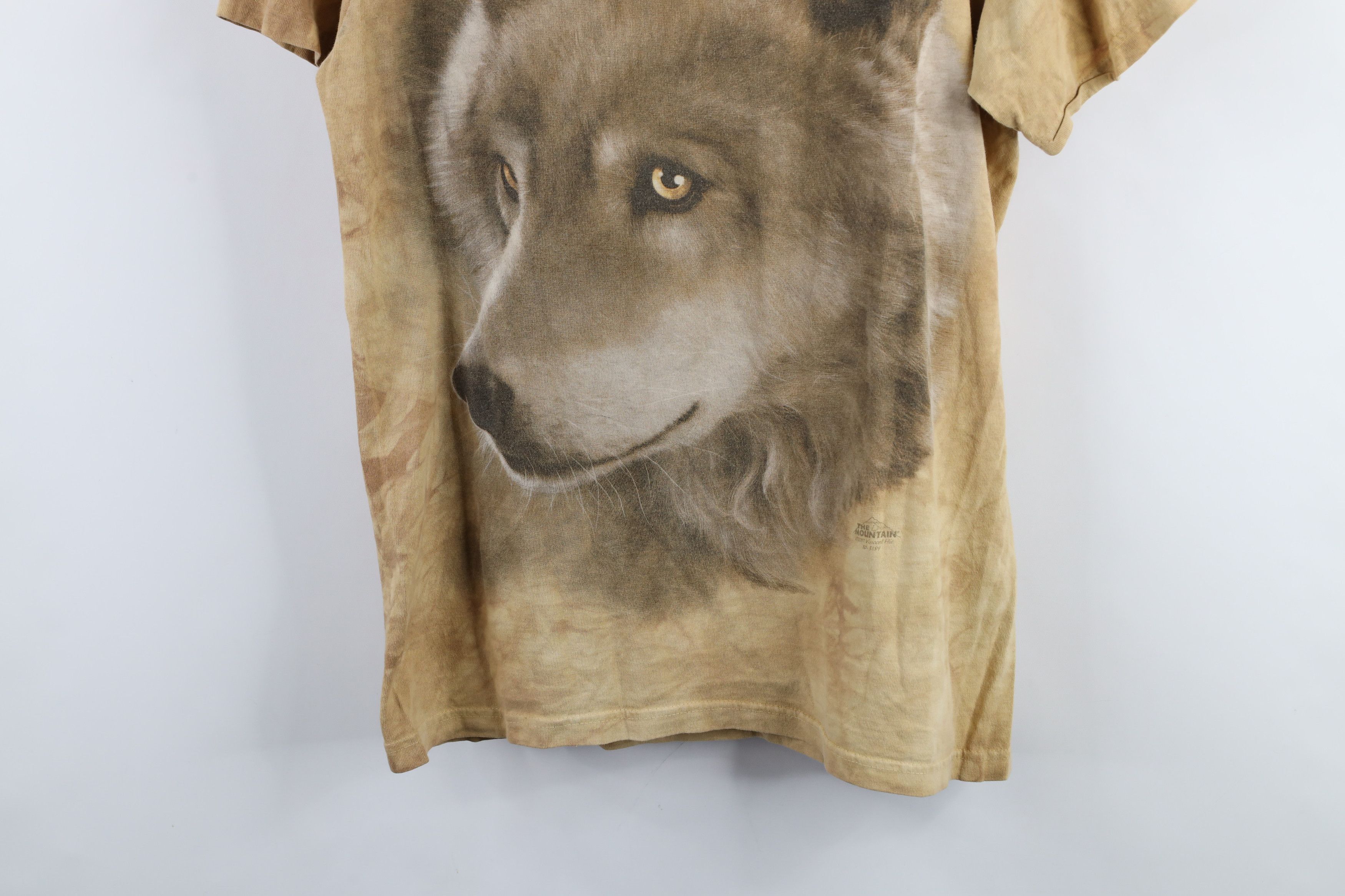 Vintage Vintage Y2K Streetwear Wash Wolf All Over Print T-Shirt USA Size US M / EU 48-50 / 2 - 3 Thumbnail