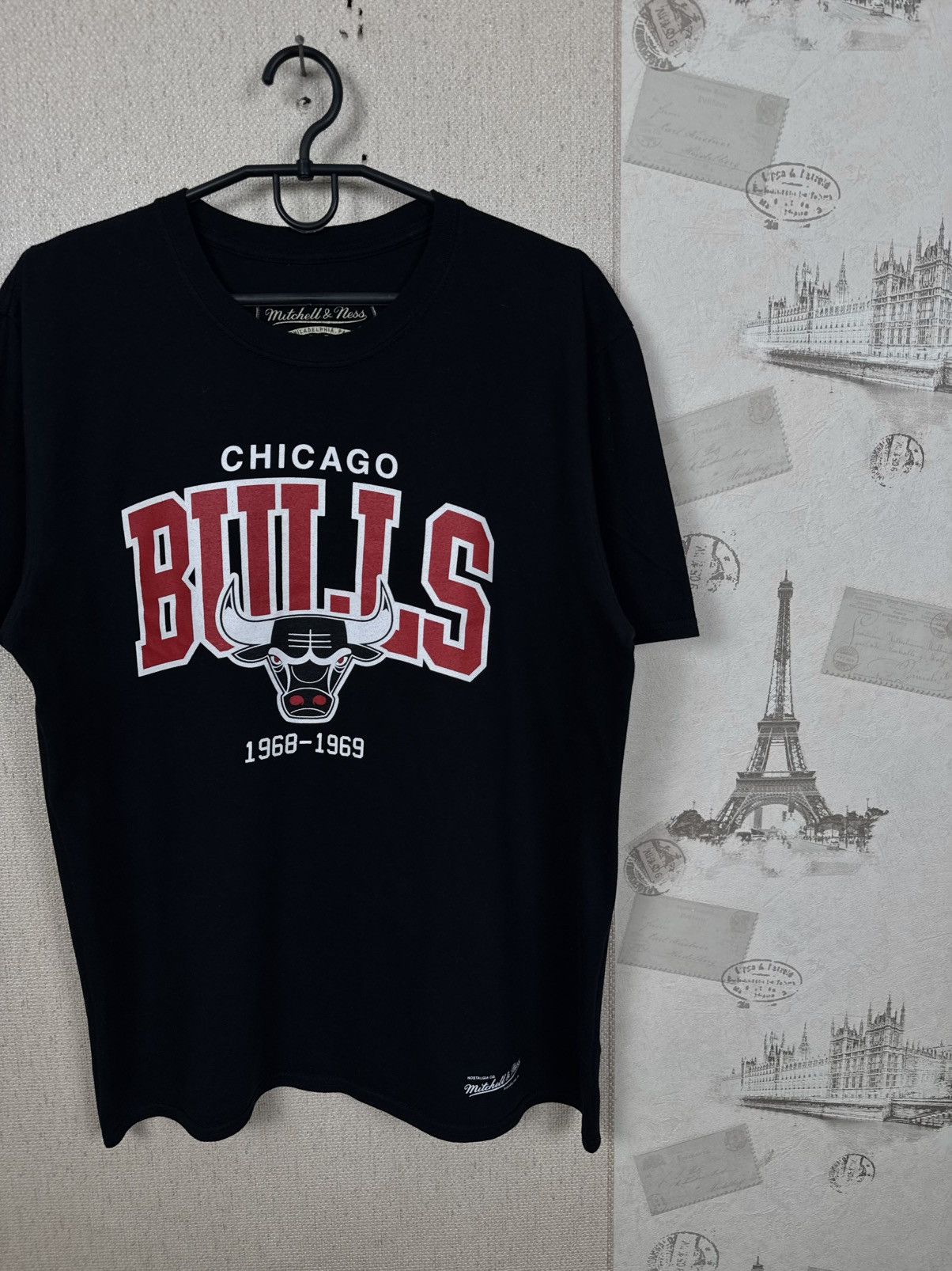 Mitchell & Ness Chicago Bull T shirt Mitchel & Ness Basketball Black L Size US L / EU 52-54 / 3 - 11 Thumbnail