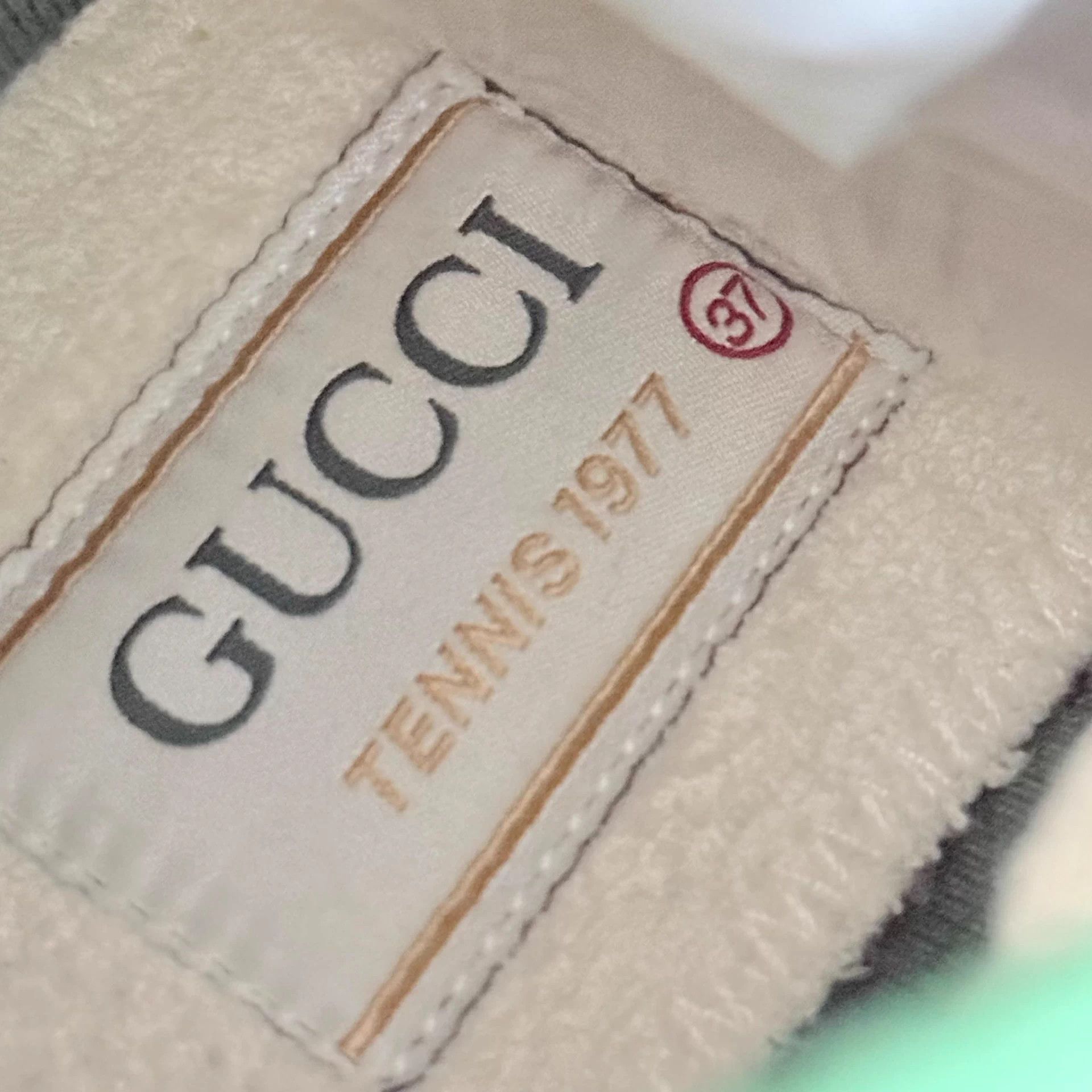 Gucci GUCCI GG Monogram 1977 Tennis Shoes 37 Size US 6 / IT 36 - 4 Thumbnail