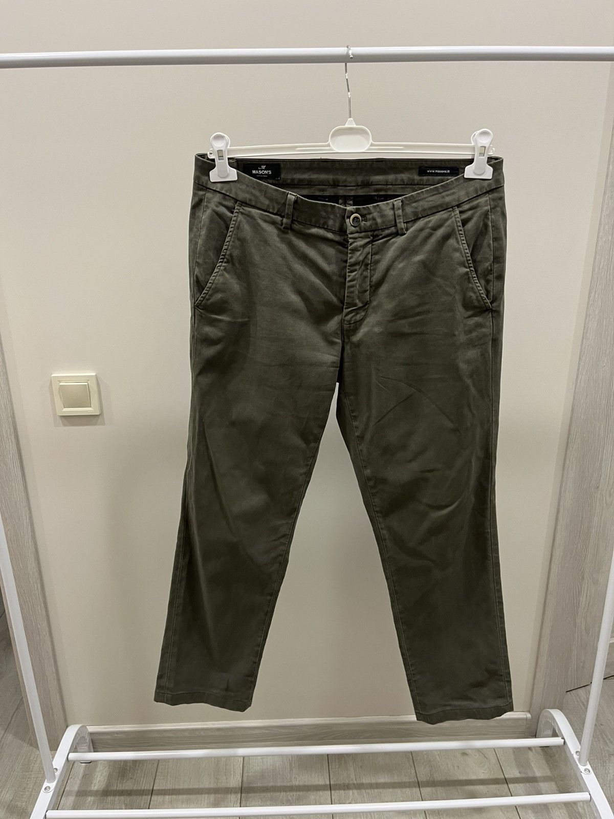 Mason's Mason's Eisenhower Slim Chinos Check Limited Ed. Size 52 W34 Size US 34 / EU 50 - 1 Thumbnail