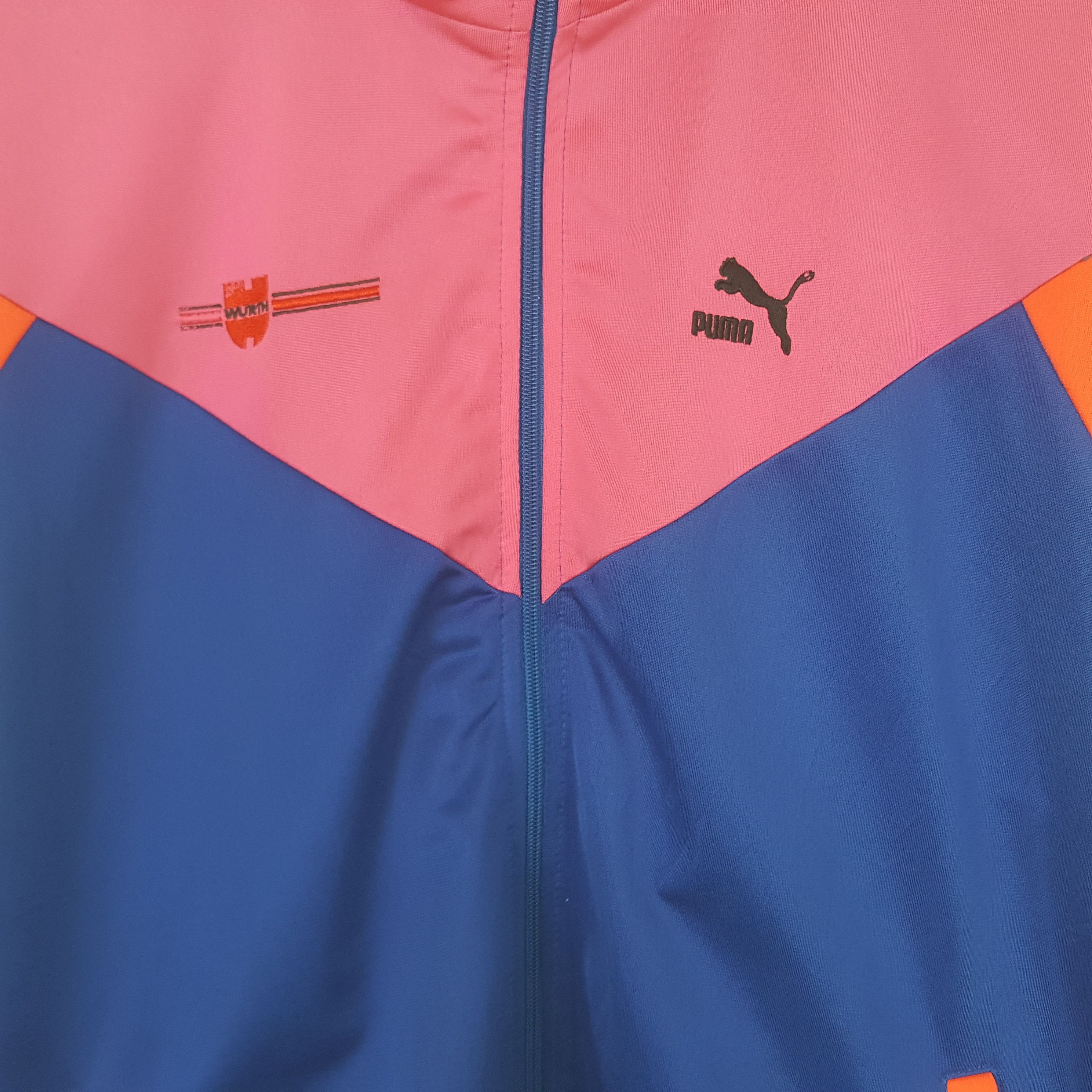 Sports Specialties Vintage Puma x Wurth Sport Zipper TrackTop Jacket Size US L / EU 52-54 / 3 - 4 Thumbnail