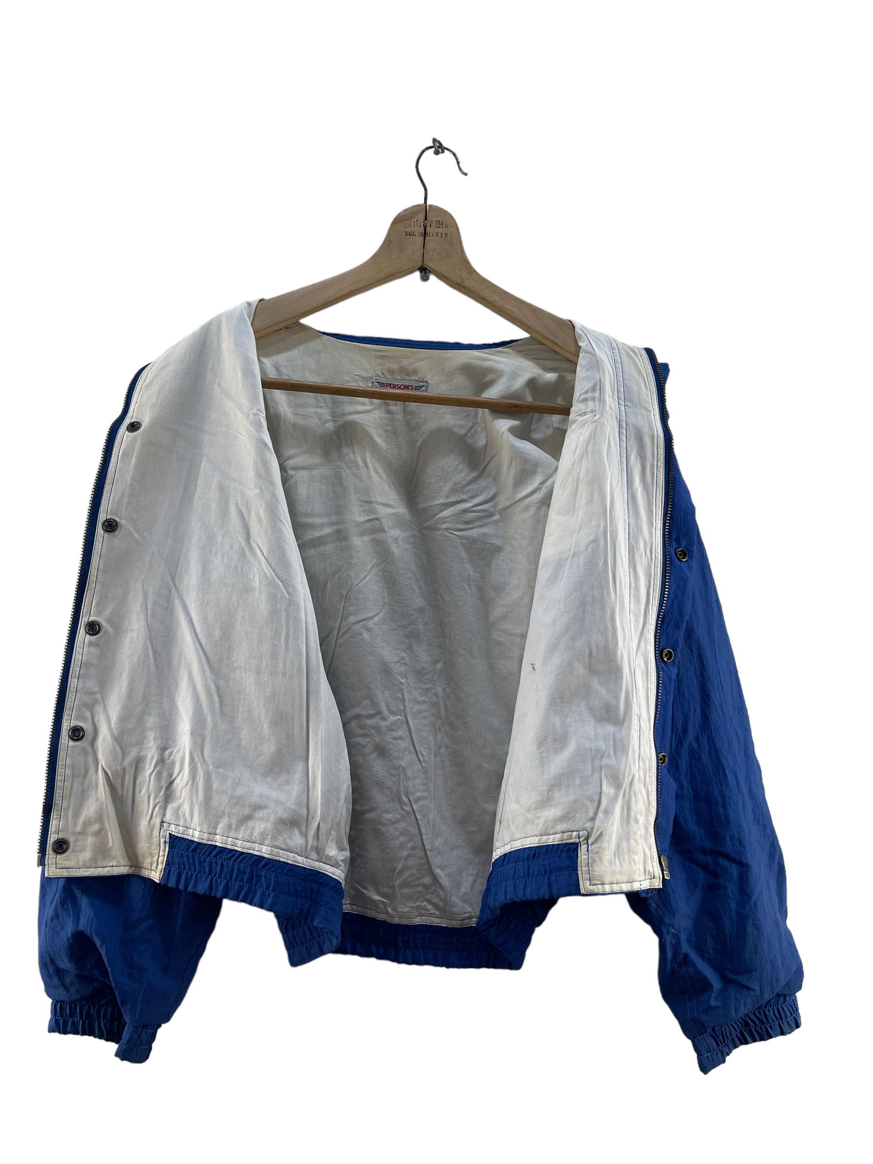 Japanese Brand Vintage Japan Persons Racing Team Bomber Jacket Size US L / EU 52-54 / 3 - 3 Thumbnail