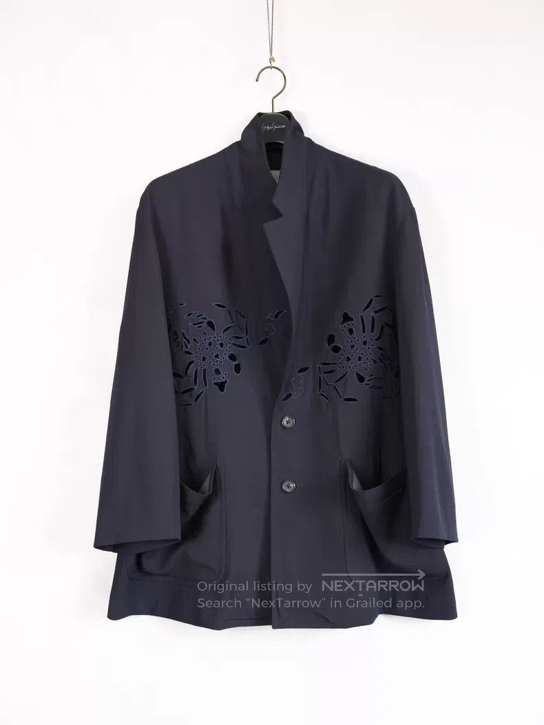 Yohji Yamamoto Yohji Yamamoto Size M 96SS crab cutout suit| Size 38R - 2 Thumbnail
