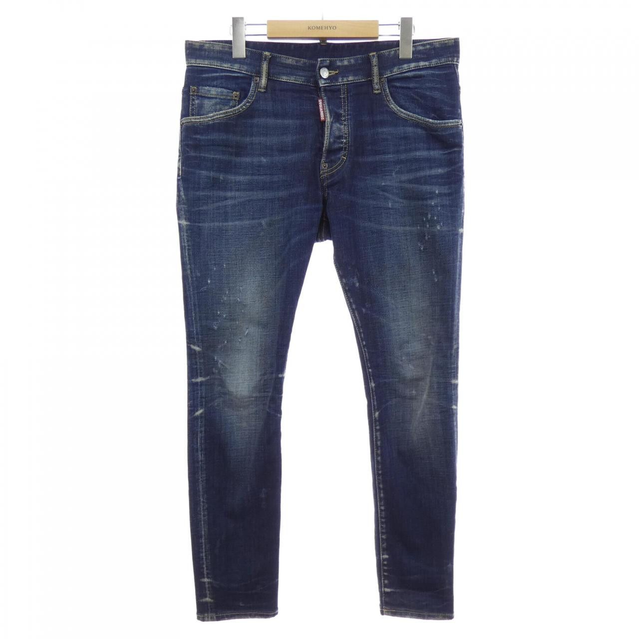 Other Other Dsquared2 Jeans Denim Jeans S74LB1594 DUTY FREE for USA Size ONE SIZE - 1 Thumbnail