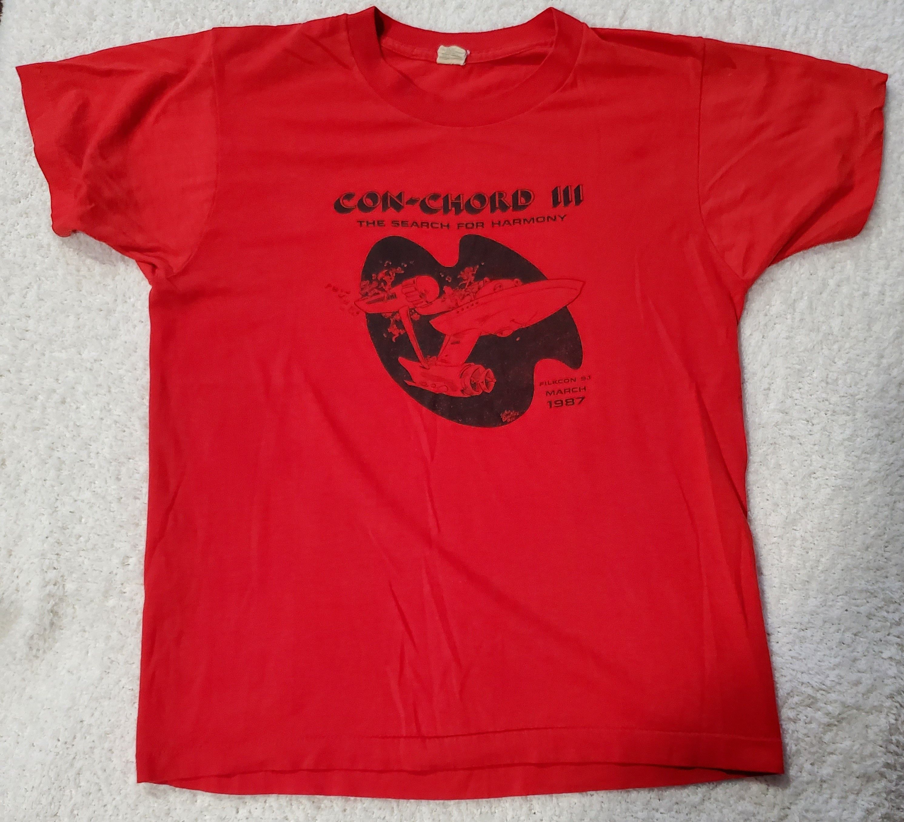 Vintage 1987 star trek knock-off band conchord harmony Size US M / EU 48-50 / 2 - 1 Thumbnail