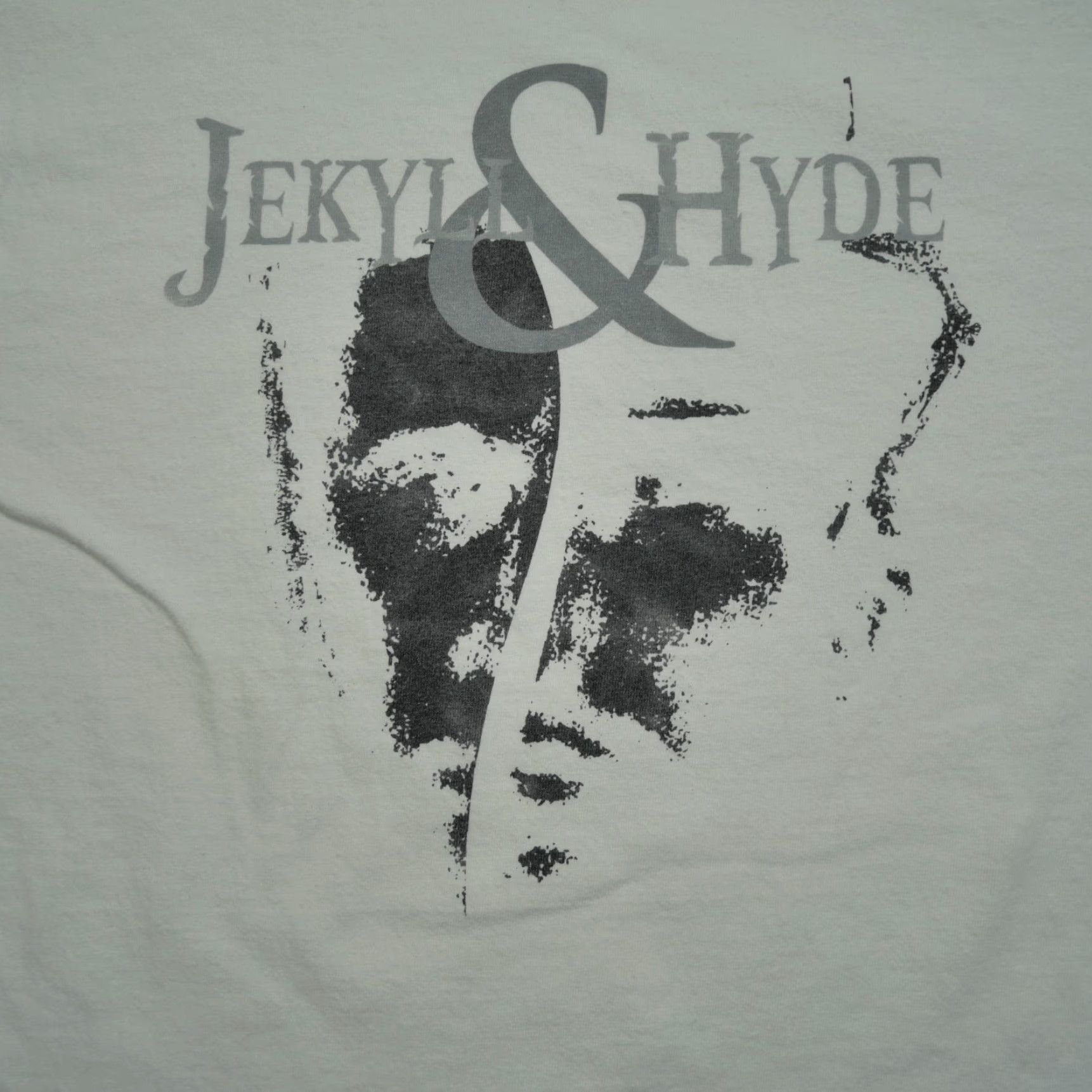 Vintage VINTAGE Jekyl And Hyde T-Shirt Mens XL White Cotton Graphic Print 90s Y2K Shirt Mens Size US XL / EU 56 / 4 - 2 Thumbnail
