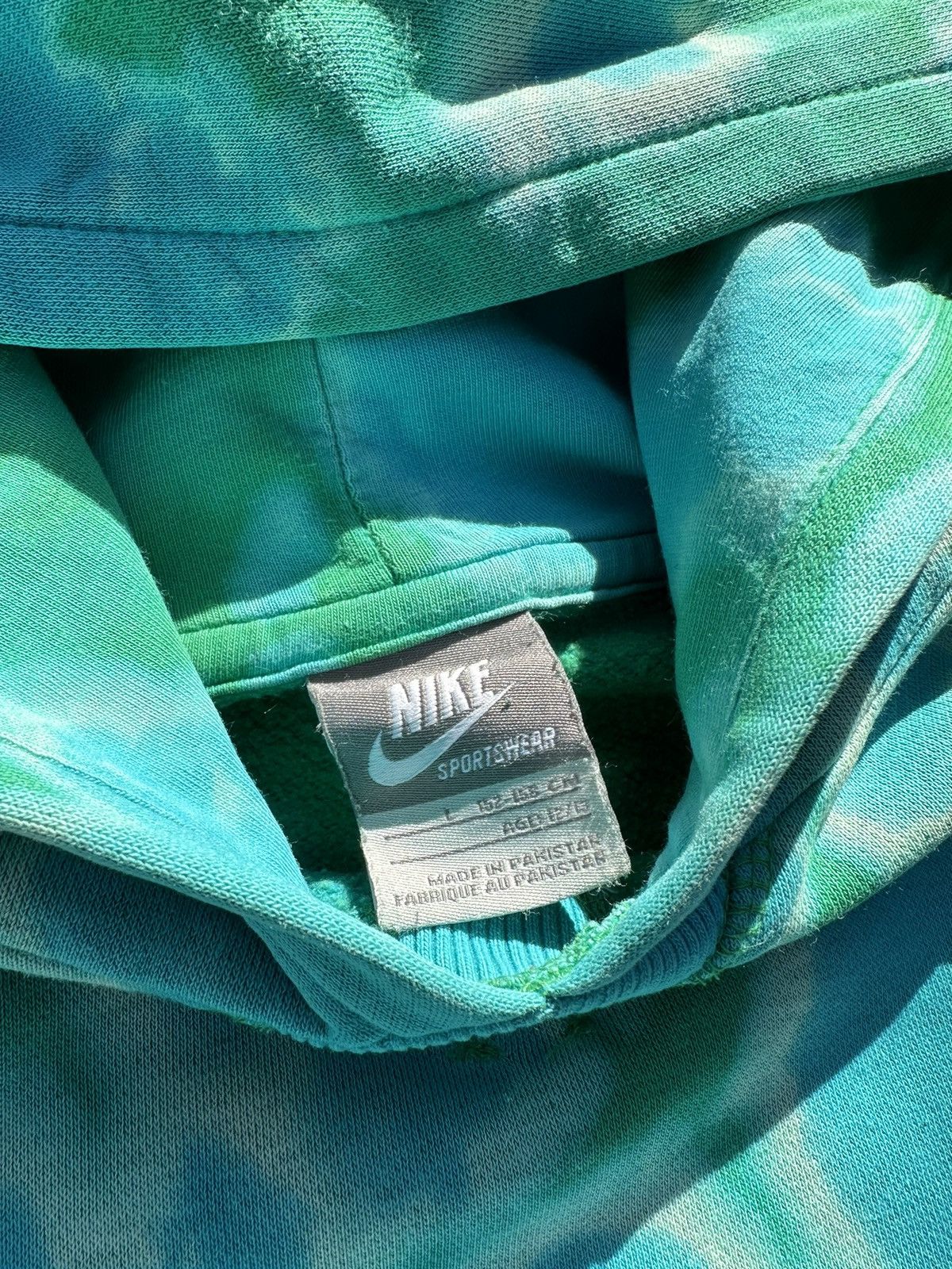 Nike × Vintage Vintage 00s Nike Women’s Custom Tie-Dye Hoodie Size S / US 4 / IT 40 - 3 Thumbnail