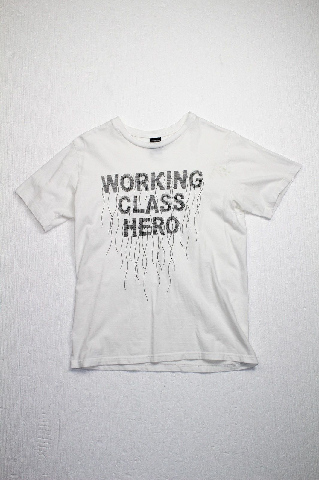 Pre-owned Number N Ine Working Class Hero Tee