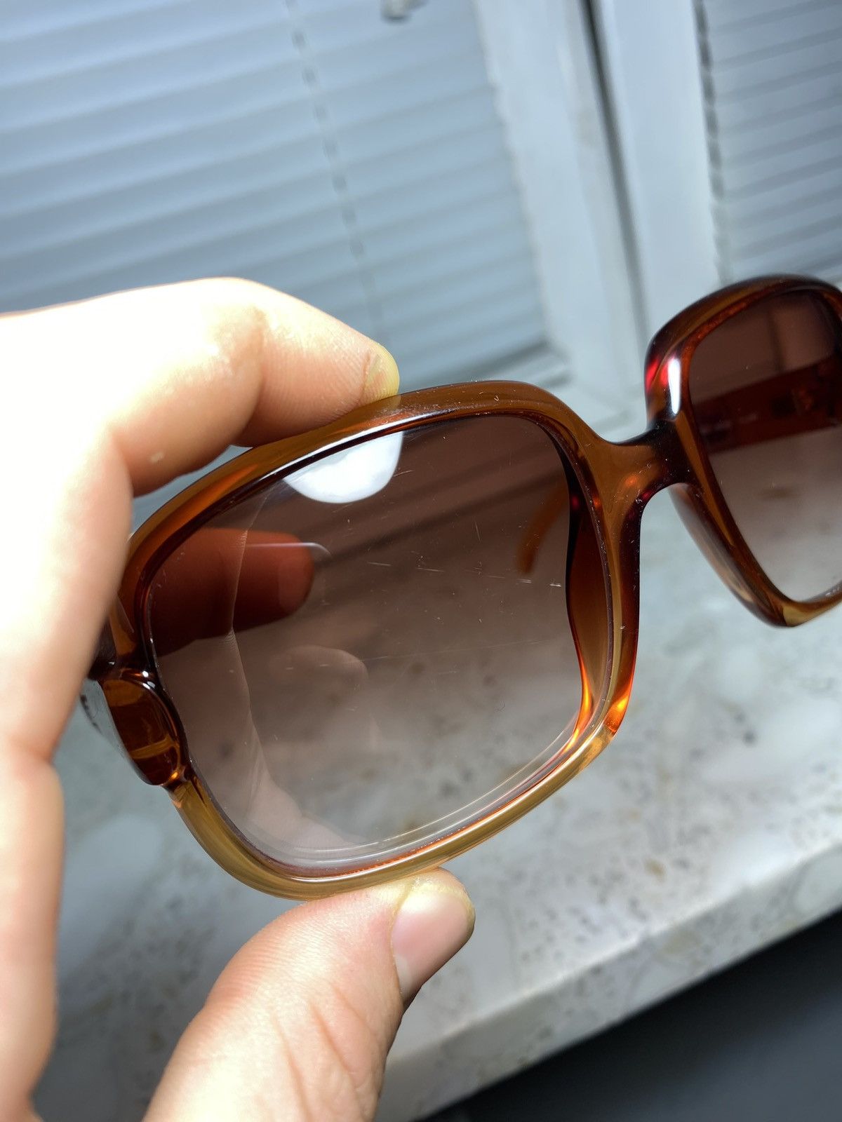 Vintage Silver Logo G Vintage Gucci Sunglasses Size ONE SIZE - 10 Thumbnail