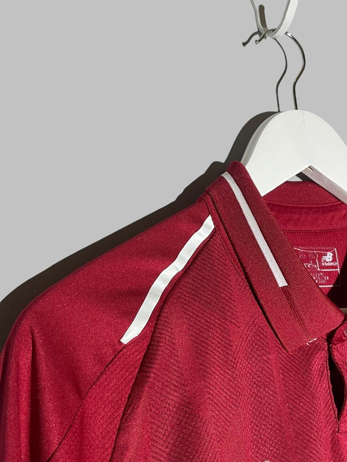 New Balance #11 Salah Liverpool New Balance 2018/19 Home Football Shirt Size US XL / EU 56 / 4 - 12 Thumbnail