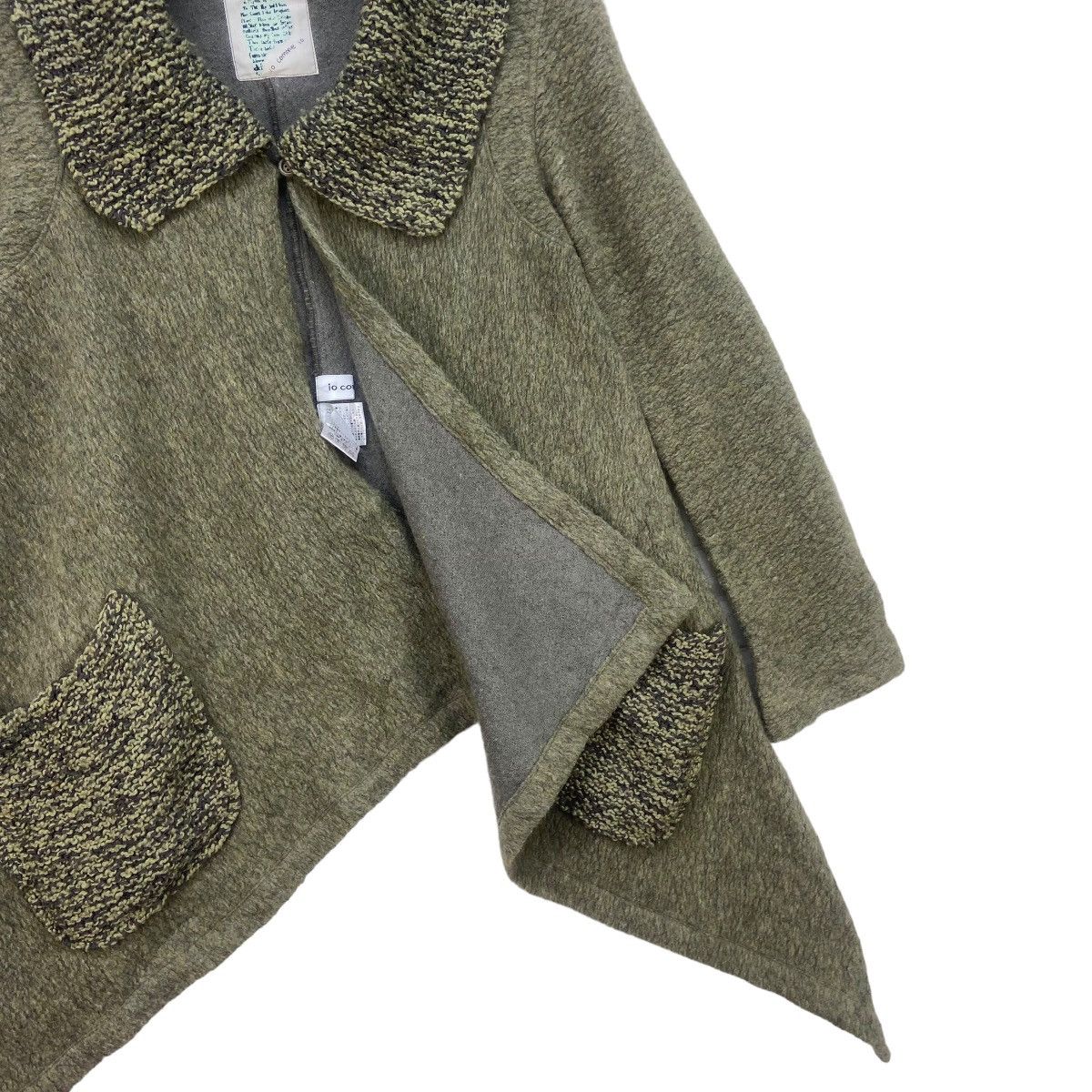 Japanese Brand × iO Japanese Brand io Comme io Nice Design Wool Jacket Size M / US 6-8 / IT 42-44 - 8 Thumbnail