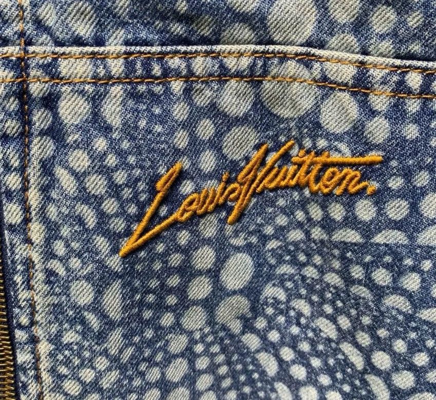 Louis Vuitton Louis Vuitton Yayoi Kusama co branded denim f 2412-Nextarrow Size US L / EU 52-54 / 3 - 3 Thumbnail