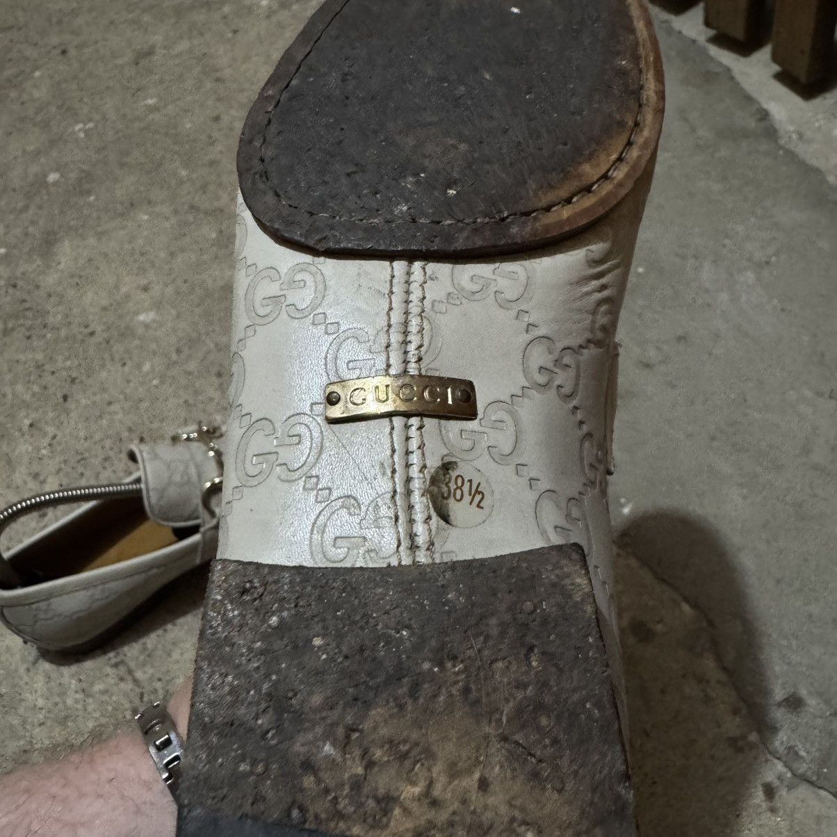 Designer × Gucci Gucci leather horsebit loafers Size US 8.5 / IT 38.5 - 5 Thumbnail