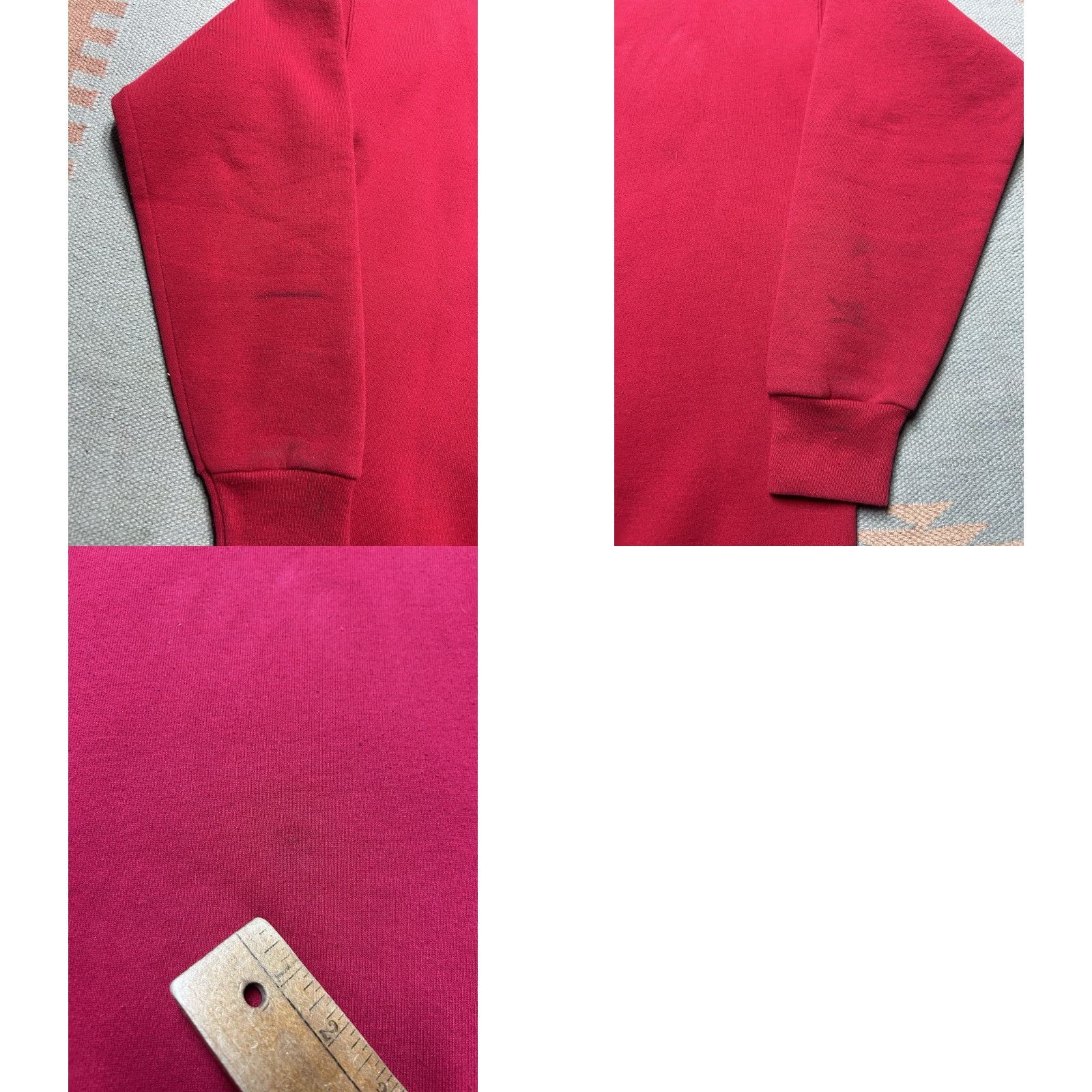 Lee VINTAGE Lee Sweatshirt 90s Crewneck Red Heavyweight XL Mens Size US XL / EU 56 / 4 - 8 Thumbnail