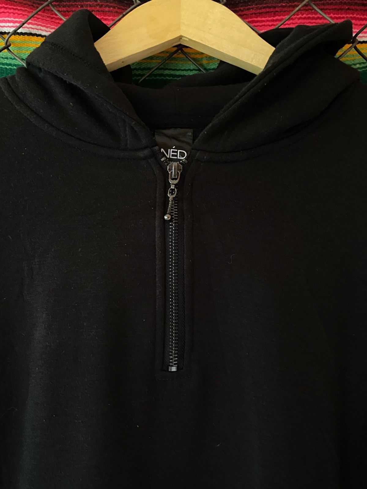Japanese Brand × Yohji Yamamoto Yohji Yamamoto Ined Homme half zipper hoodie Size US L / EU 52-54 / 3 - 4 Thumbnail