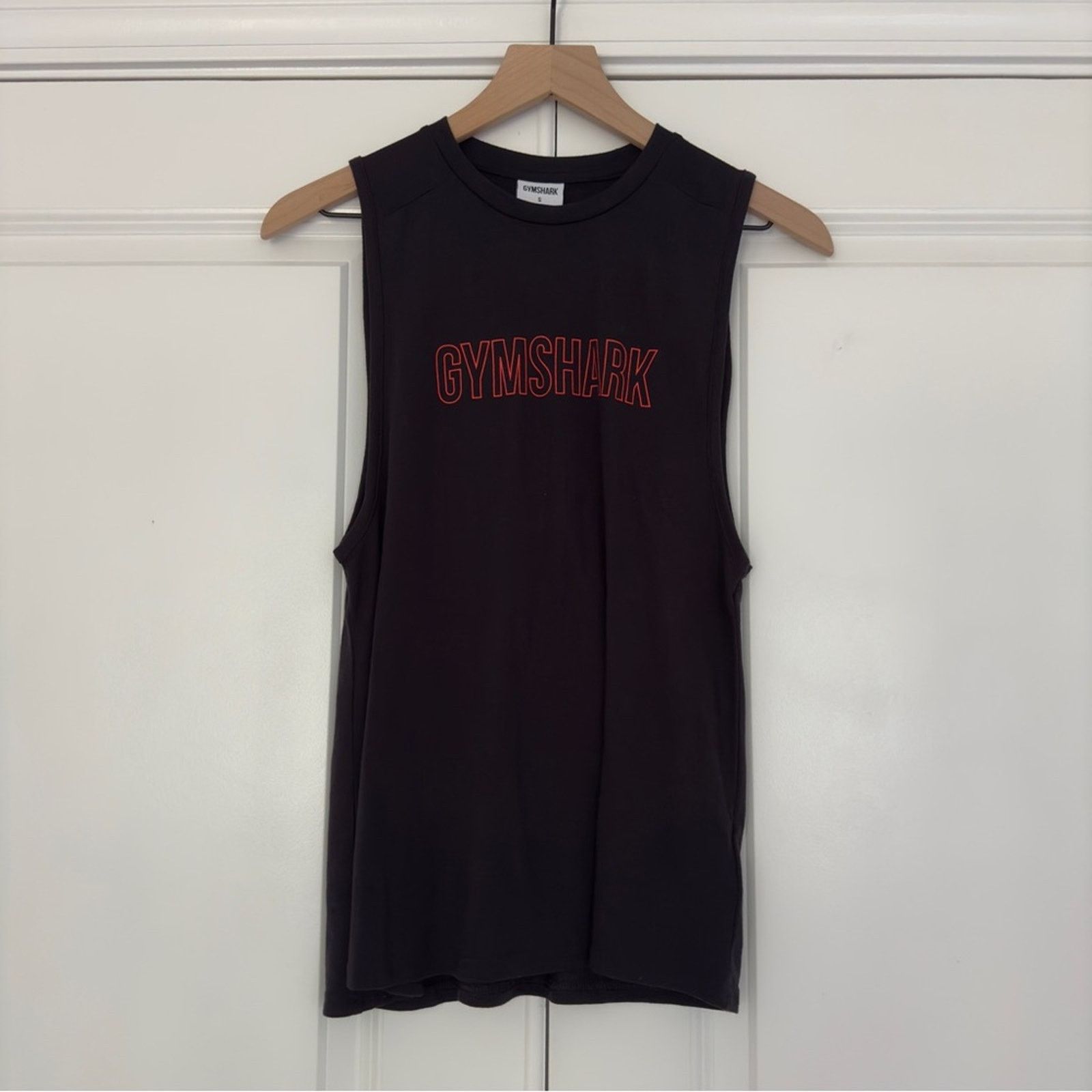 Gymshark Gymshark sleeveless athletic tank top gym workout black EUC Size S / US 4 / IT 40 - 9 Thumbnail