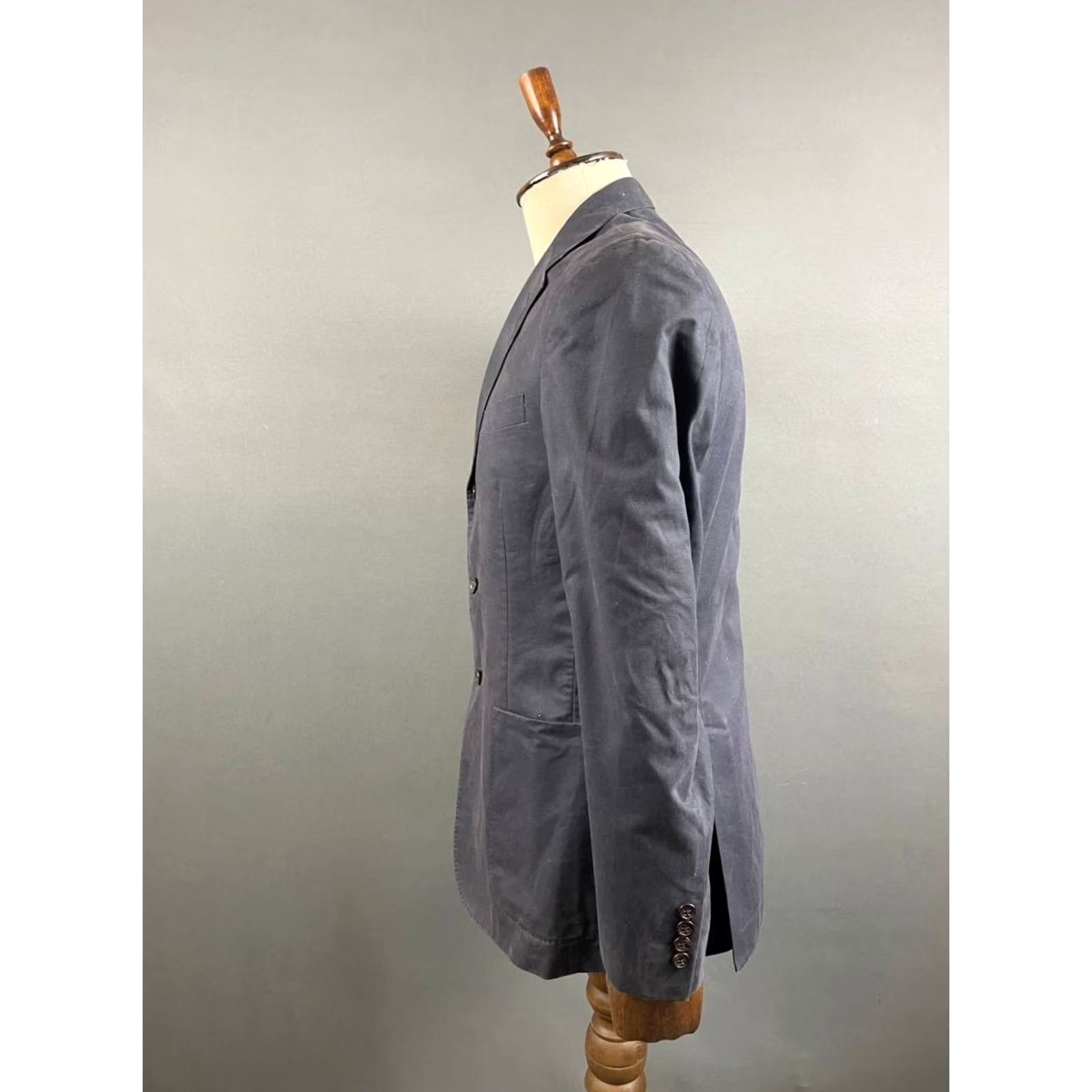 Polo Ralph Lauren Polo Ralph Lauren Womens Blazer Jacket Size 40 Blue Cotton Long Sleeve Button Size S / US 4 / IT 40 - 6 Thumbnail