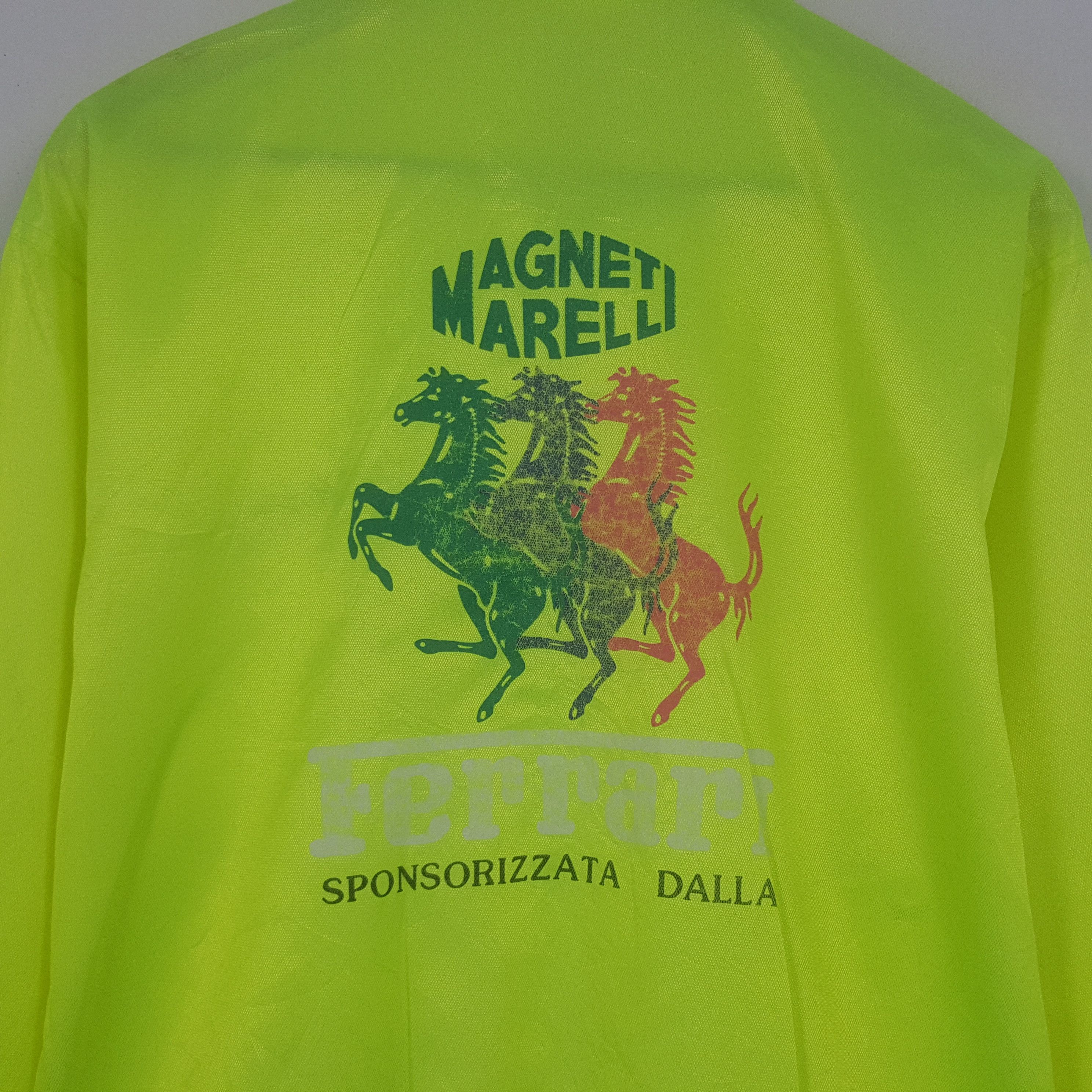 Ferrari × Vintage Vintage Ferrari Magneti Marelli Windbreaker Jacket Size US M / EU 48-50 / 2 - 2 Thumbnail