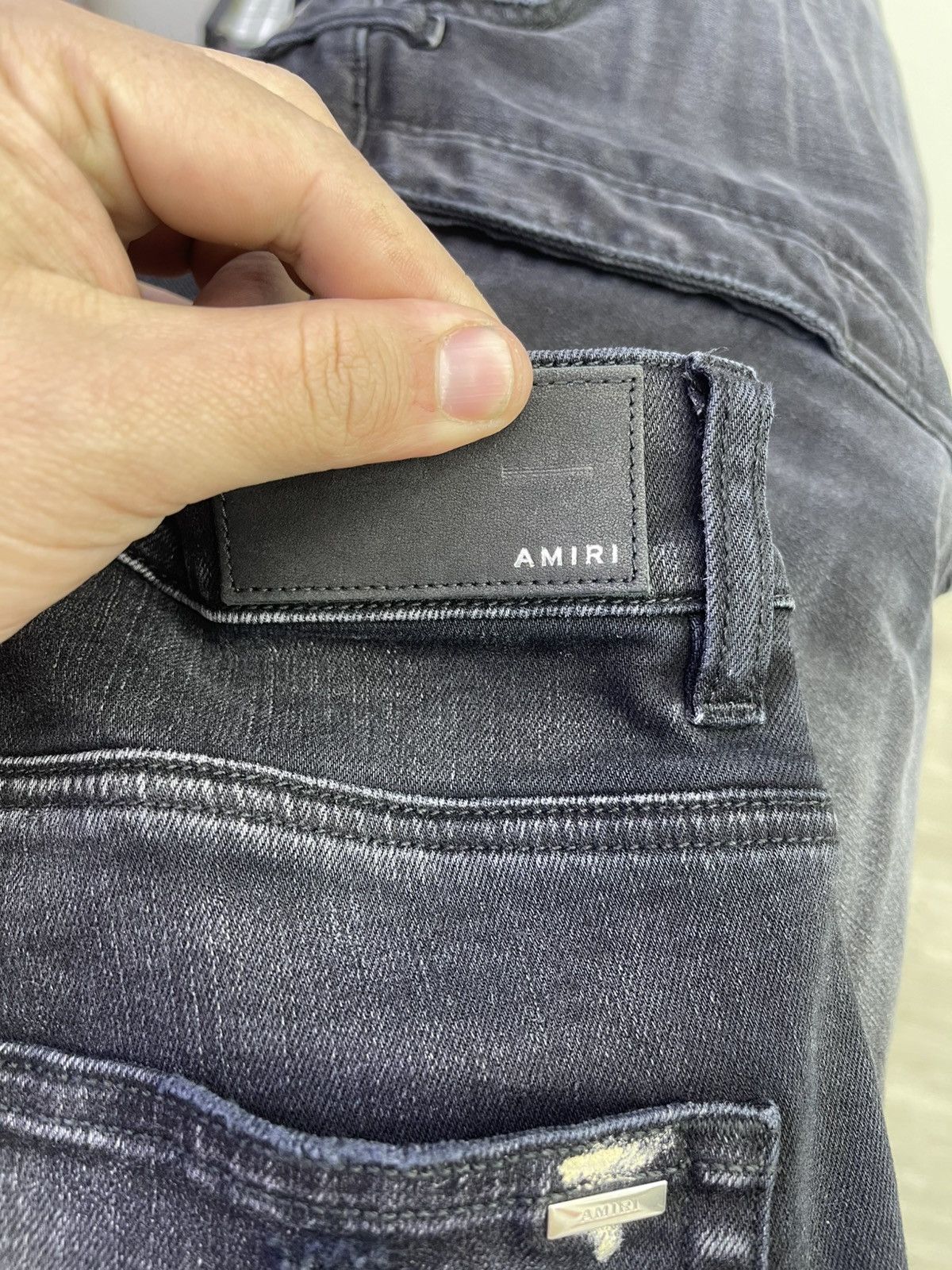 Amiri Amiri Art patch black jeans Size US 30 / EU 46 - 8 Thumbnail