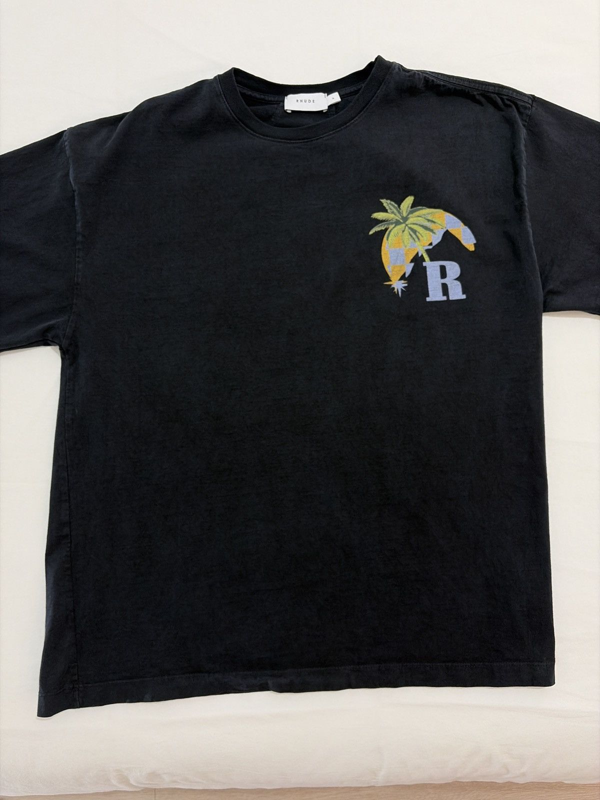 Rhude Rhude Miami Moonlight F1 Palm Logo Tee Size US M / EU 48-50 / 2 - 4 Thumbnail
