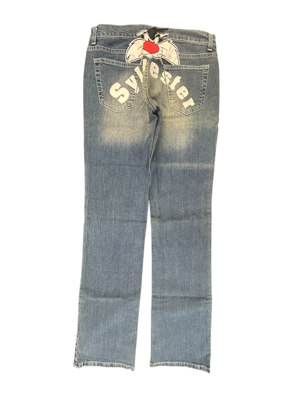 Iceberg VTG Iceberg History Sylvester the Cat Jeans Size 27 Size 27" / US 4 / IT 40 - 2 Thumbnail
