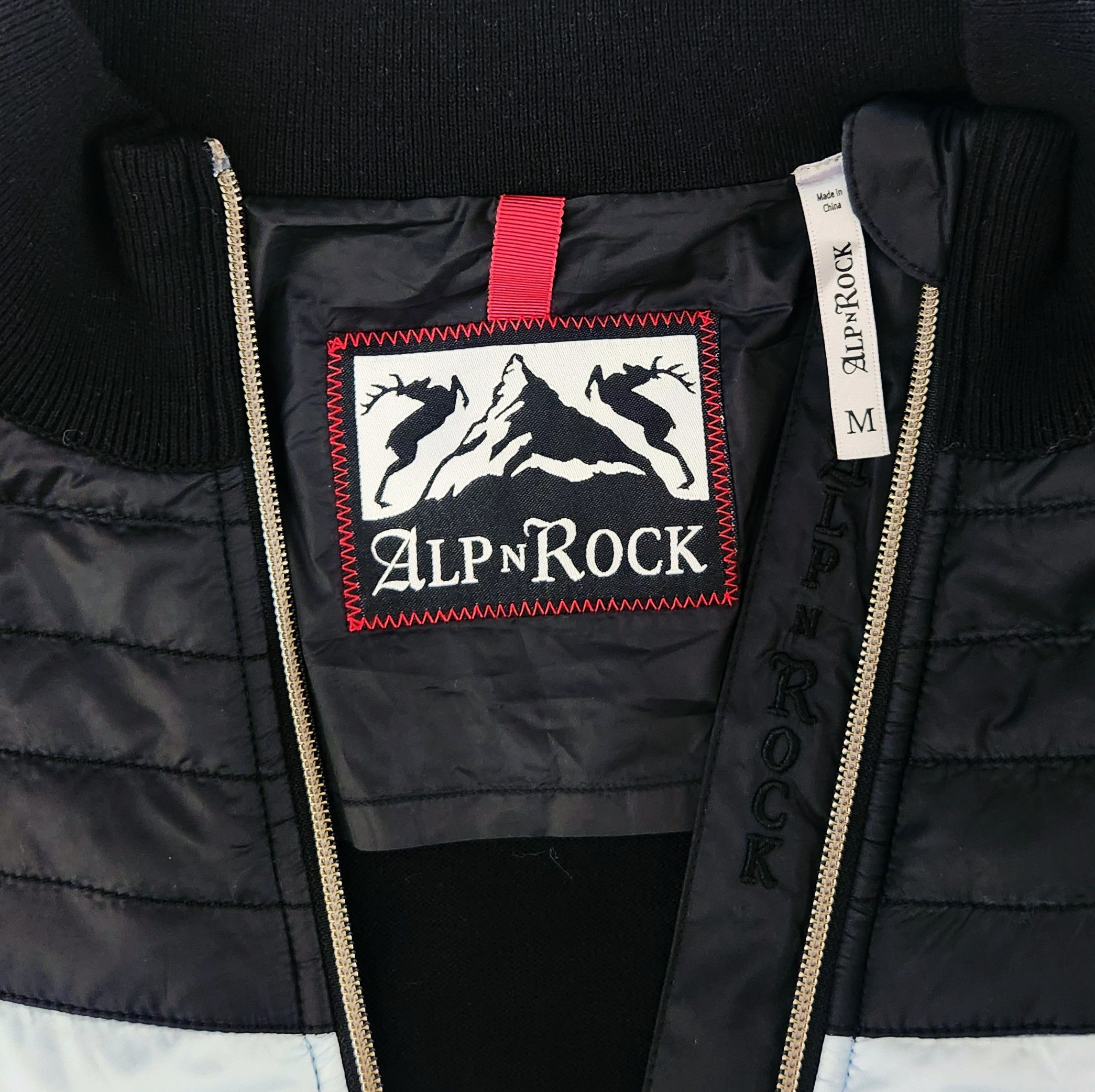 Other Alp N Rock Black and blue Puffer Sweater Jacket Size Medium Size M / US 6-8 / IT 42-44 - 6 Thumbnail