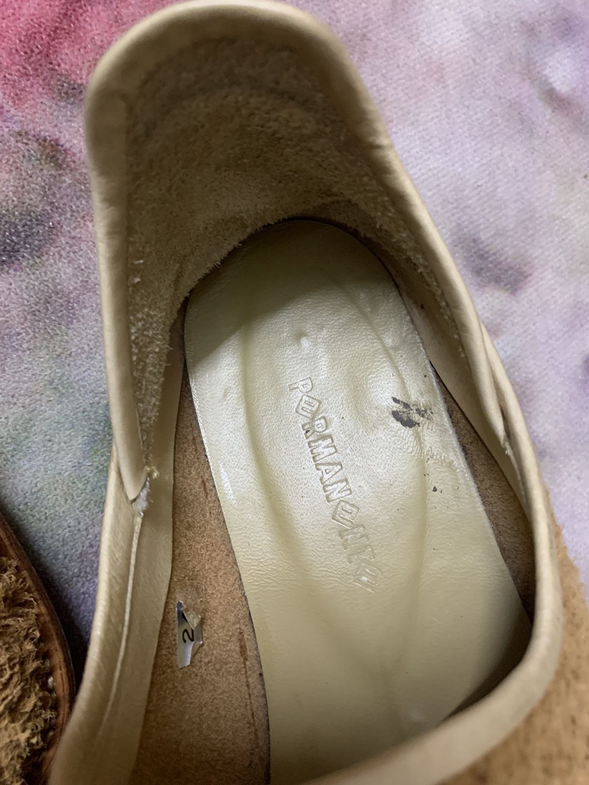 Issey Miyake Permanente by Issey Miyake Suede Slip On Shoes Size US 6 / IT 36 - 5 Thumbnail