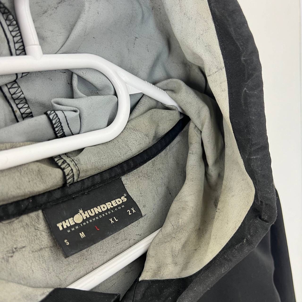 The Hundreds The Hundreds Slant Logo Hooded Coaches Jacket Y2k Size US L / EU 52-54 / 3 - 7 Thumbnail