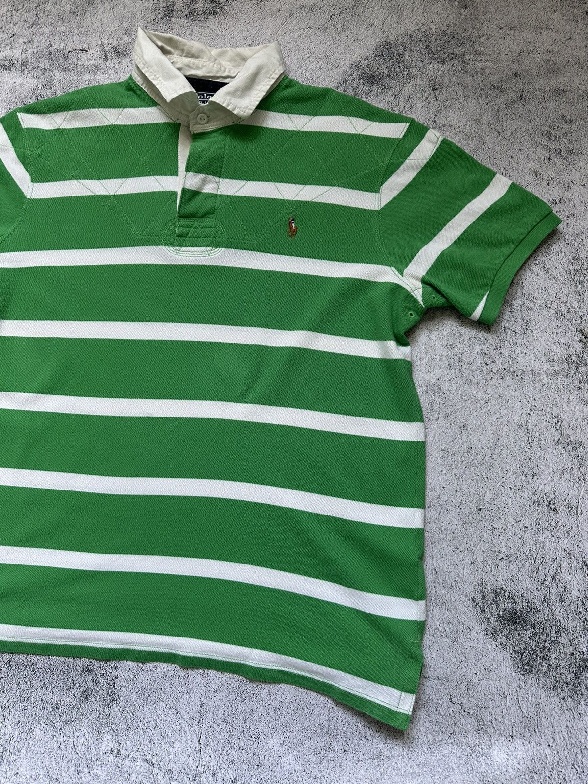 Polo Ralph Lauren Vintage Polo Ralph Lauren Green Polos Logo XL Size US XL / EU 56 / 4 - 6 Thumbnail
