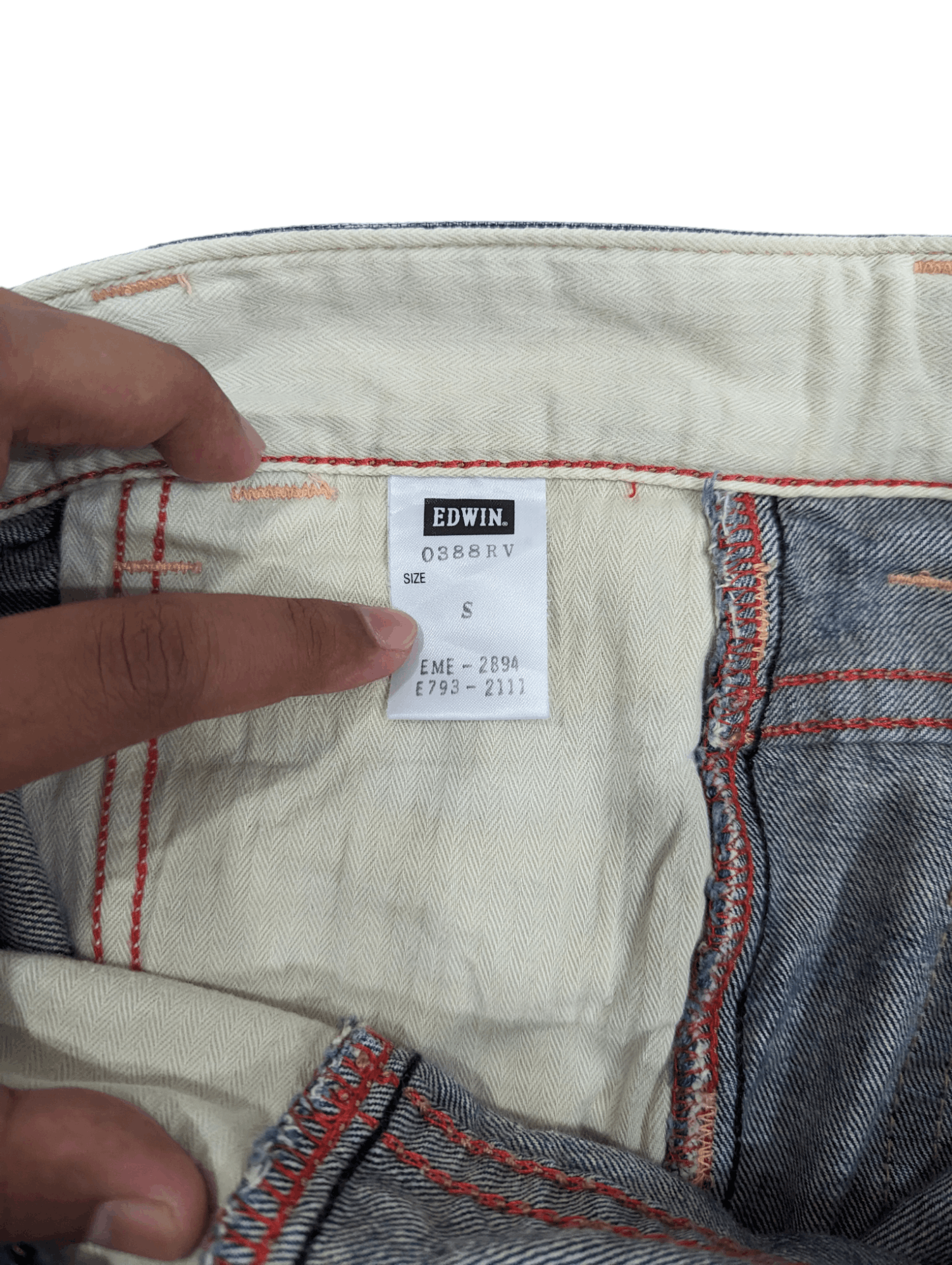 Edwin VINTAGE EDWIN CARPENTER JEANS Size 32" / US 10 / IT 46 - 11 Thumbnail