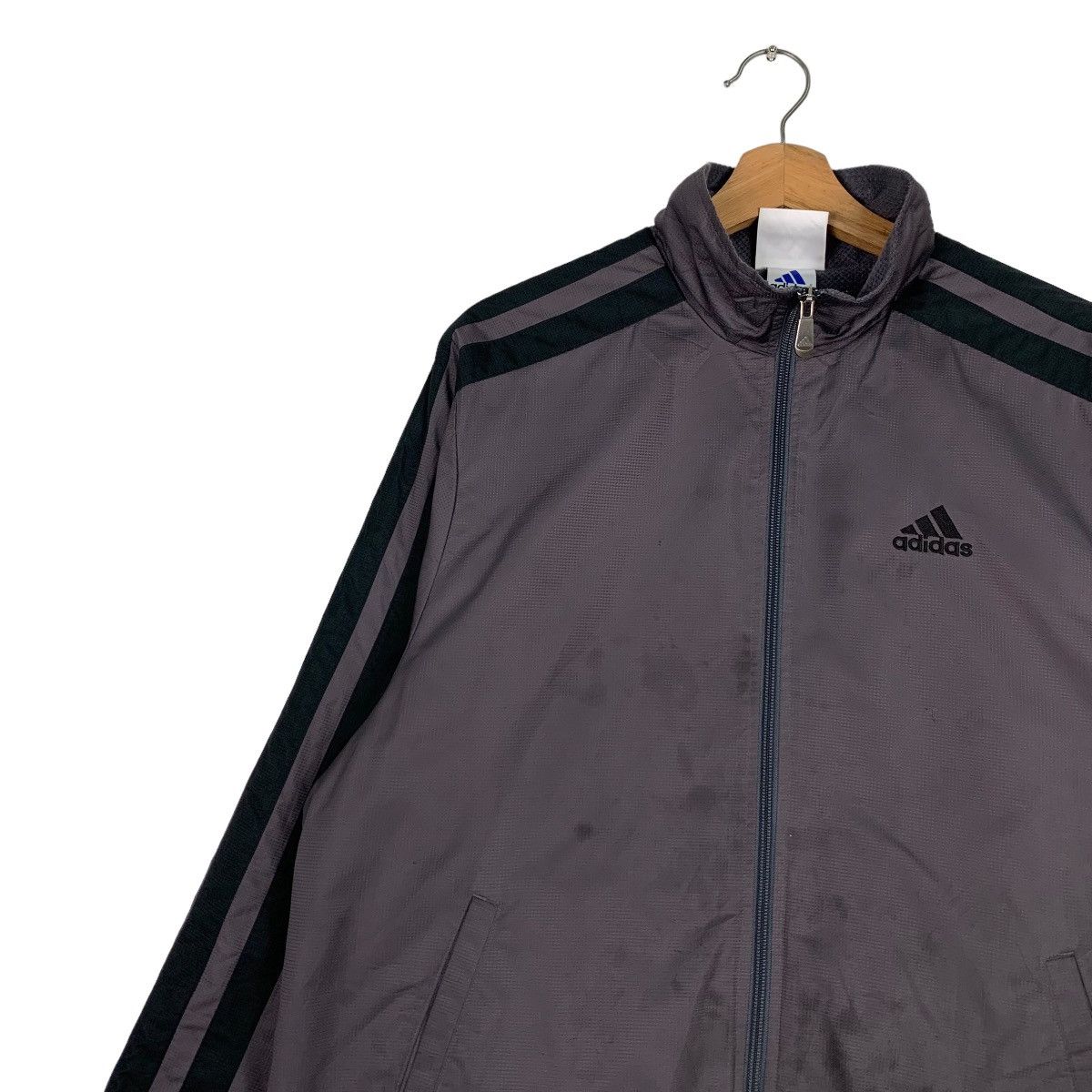 Adidas 90's ADIDAS EMBROIDERY SMALL LOGO LIGHT JACKET #0389-C18 Size US M / EU 48-50 / 2 - 6 Thumbnail