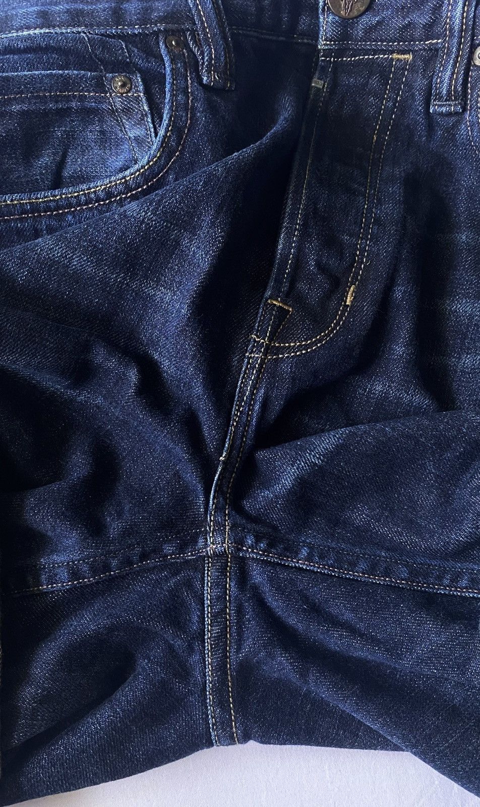 Allsaints Allsaints Deathstar Iggy Selvedge Distressed Denim Shorts Size US 32 / EU 48 - 25 Thumbnail