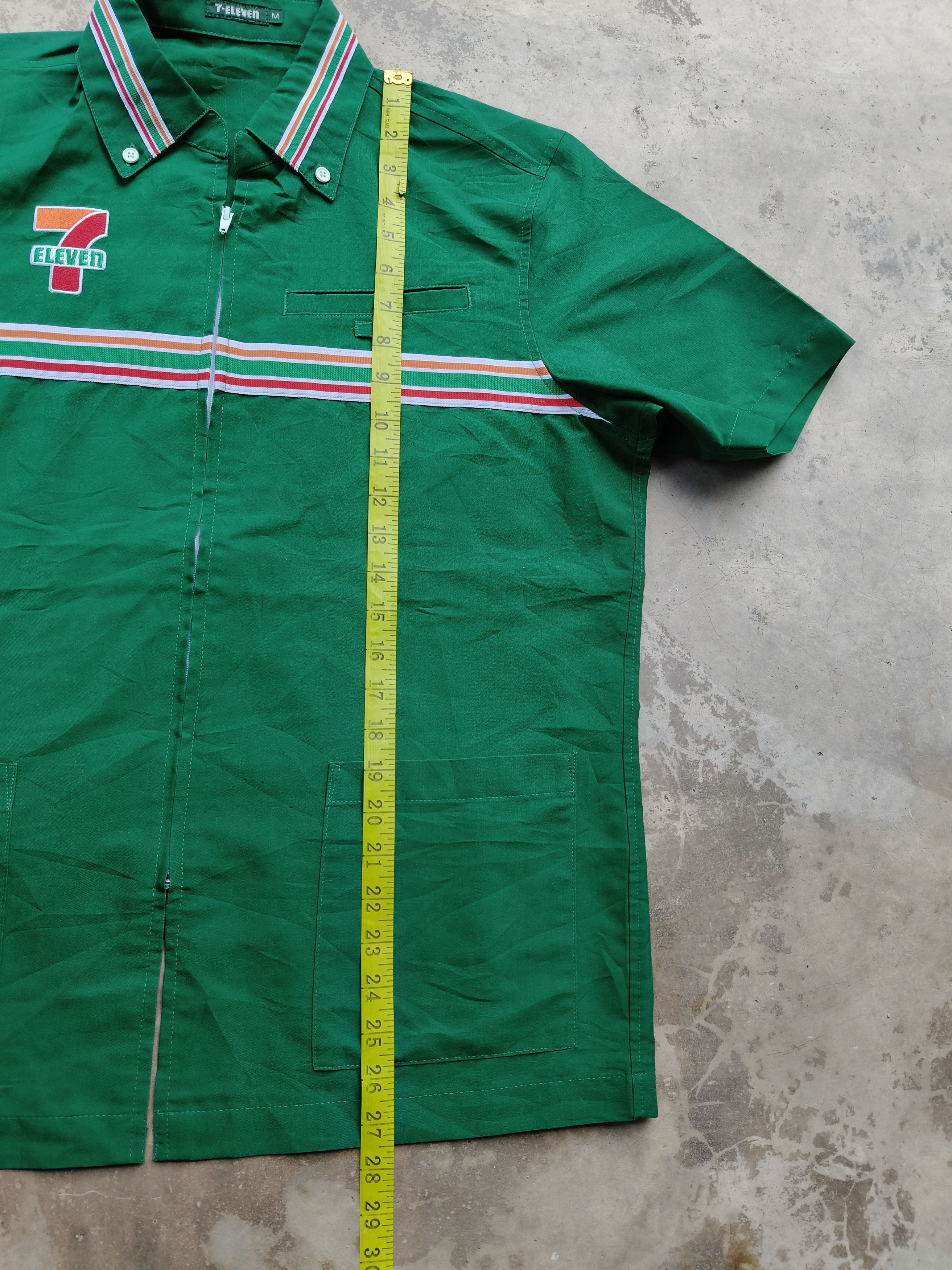 Japanese Brand 7-elevan Workers Zipper Shirt Size US M / EU 48-50 / 2 - 10 Thumbnail