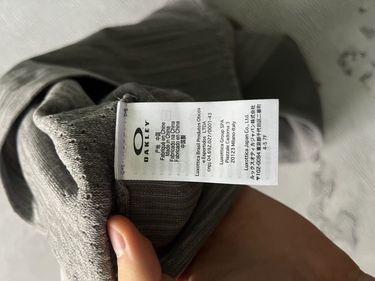 Oakley Oakley Long Sleeve Thermo Japanese Brand Streetwear Gray Size US XL / EU 56 / 4 - 7 Thumbnail