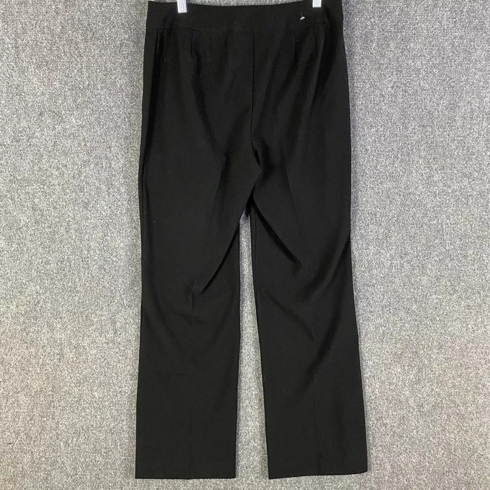 Chicos Chico's Pants Women's Size 1 Trousers Regular Fit Polyester Size 32" / US 10 / IT 46 - 6 Thumbnail