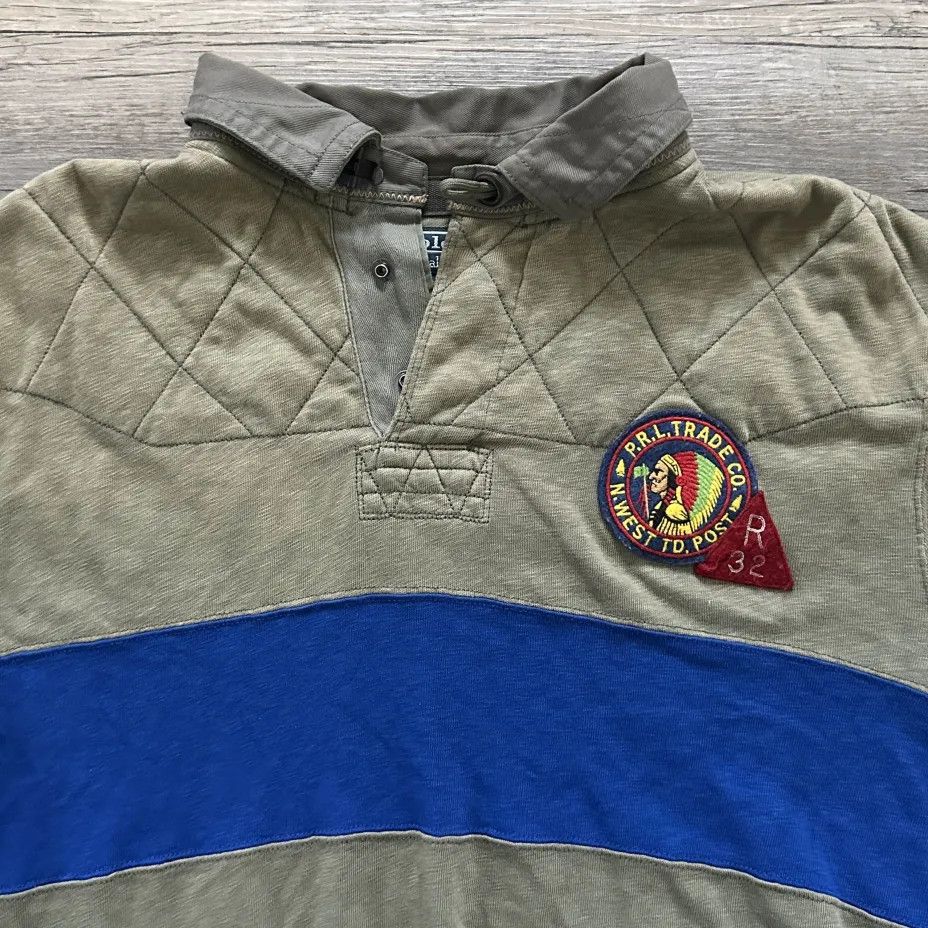Polo Ralph Lauren Vintage Polo Ralph Lauren PRL Trade Co Native American Rugby Size US XXL / EU 58 / 5 - 2 Thumbnail