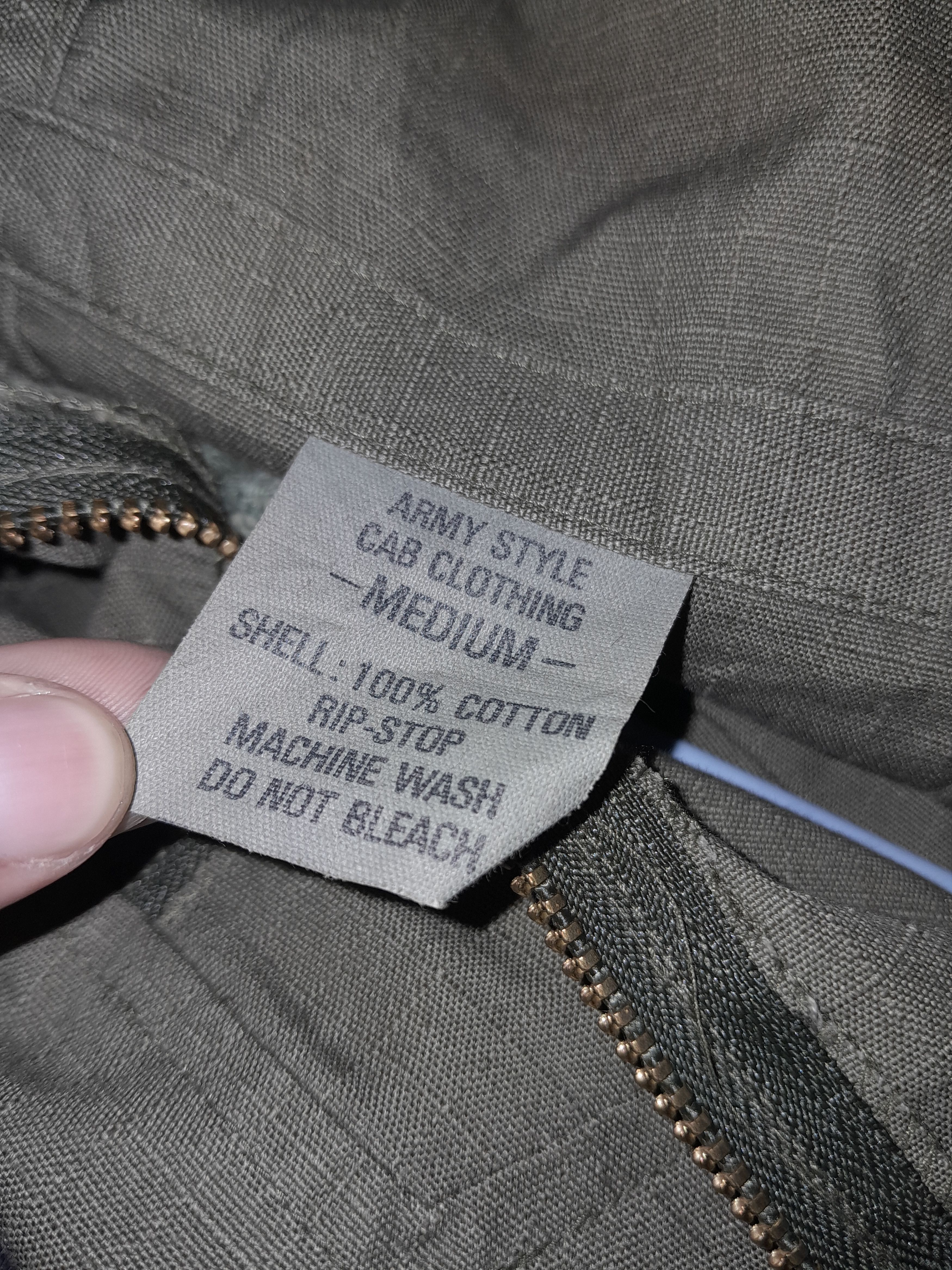 Other Vtg CAB CLOTHING Olive Ripstop Anorak Parka Scovill Zipper Size US M / EU 48-50 / 2 - 9 Thumbnail
