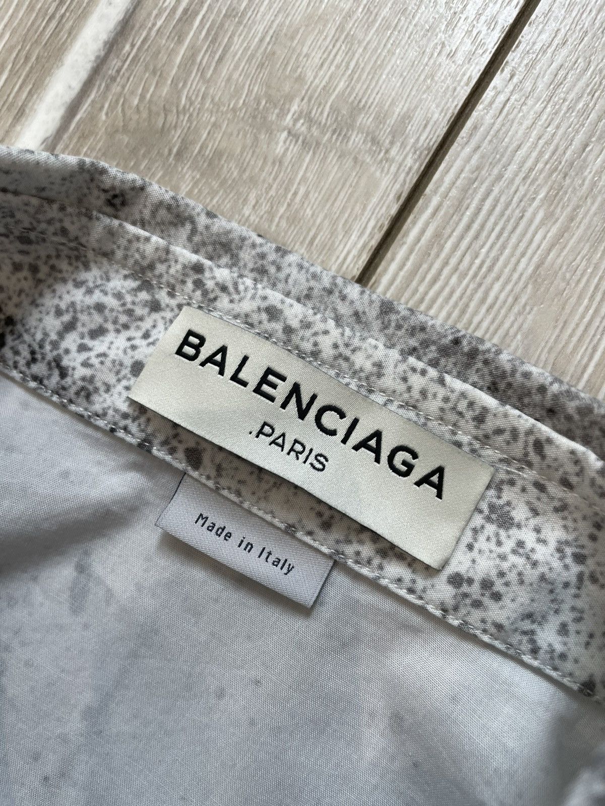 Balenciaga Balenciaga paint shirt Size US M / EU 48-50 / 2 - 3 Thumbnail