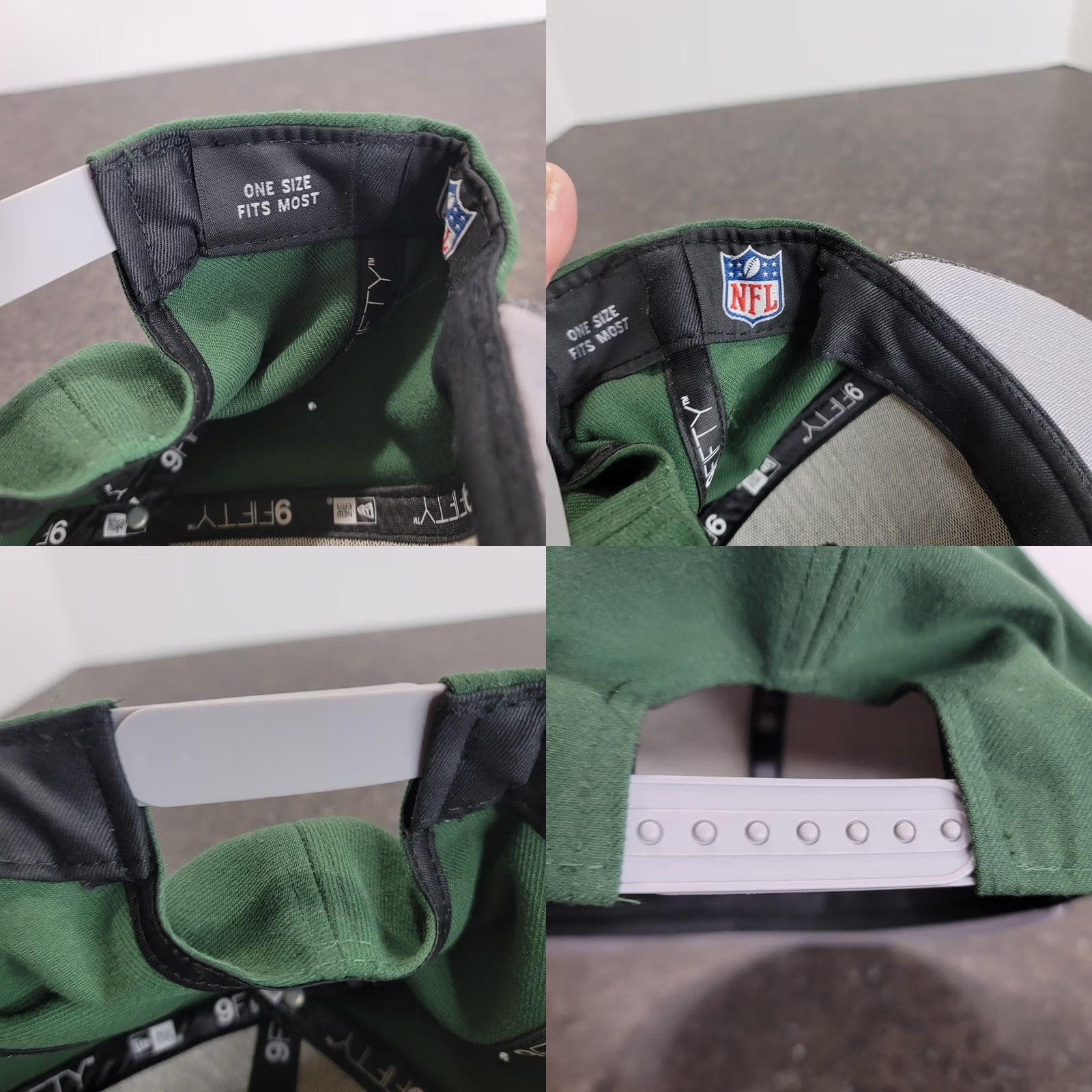 New Era New Era Hat Mens One Size Green Bay Packers Cap Snap Back NFL 9FIFTY Size ONE SIZE - 8 Thumbnail