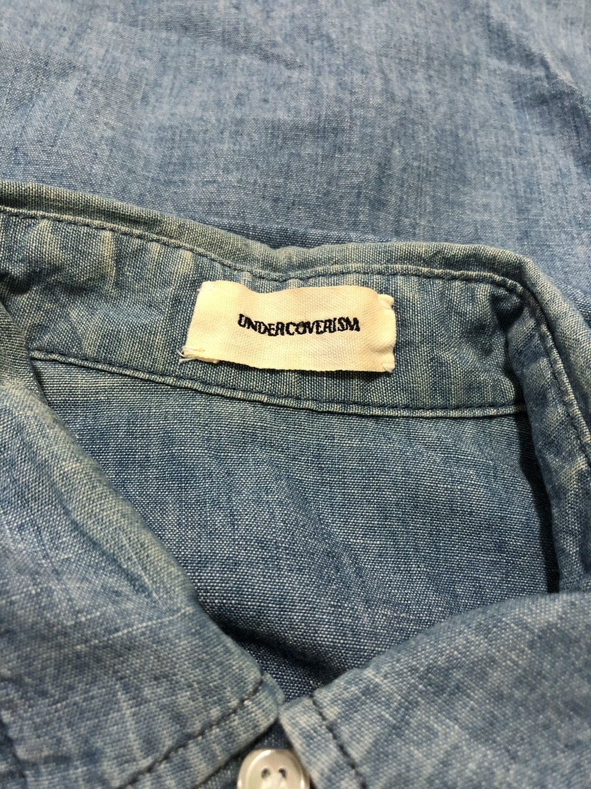 Undercover Undercoverism blue denim shirt Size US M / EU 48-50 / 2 - 6 Thumbnail