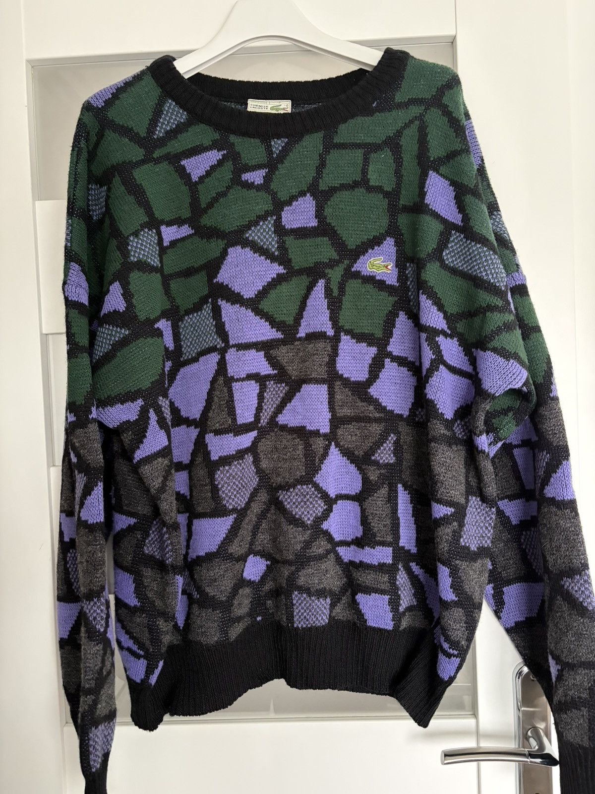 Lacoste Vintage Lacoste Chemise sweater Size US XL / EU 56 / 4 - 2 Thumbnail