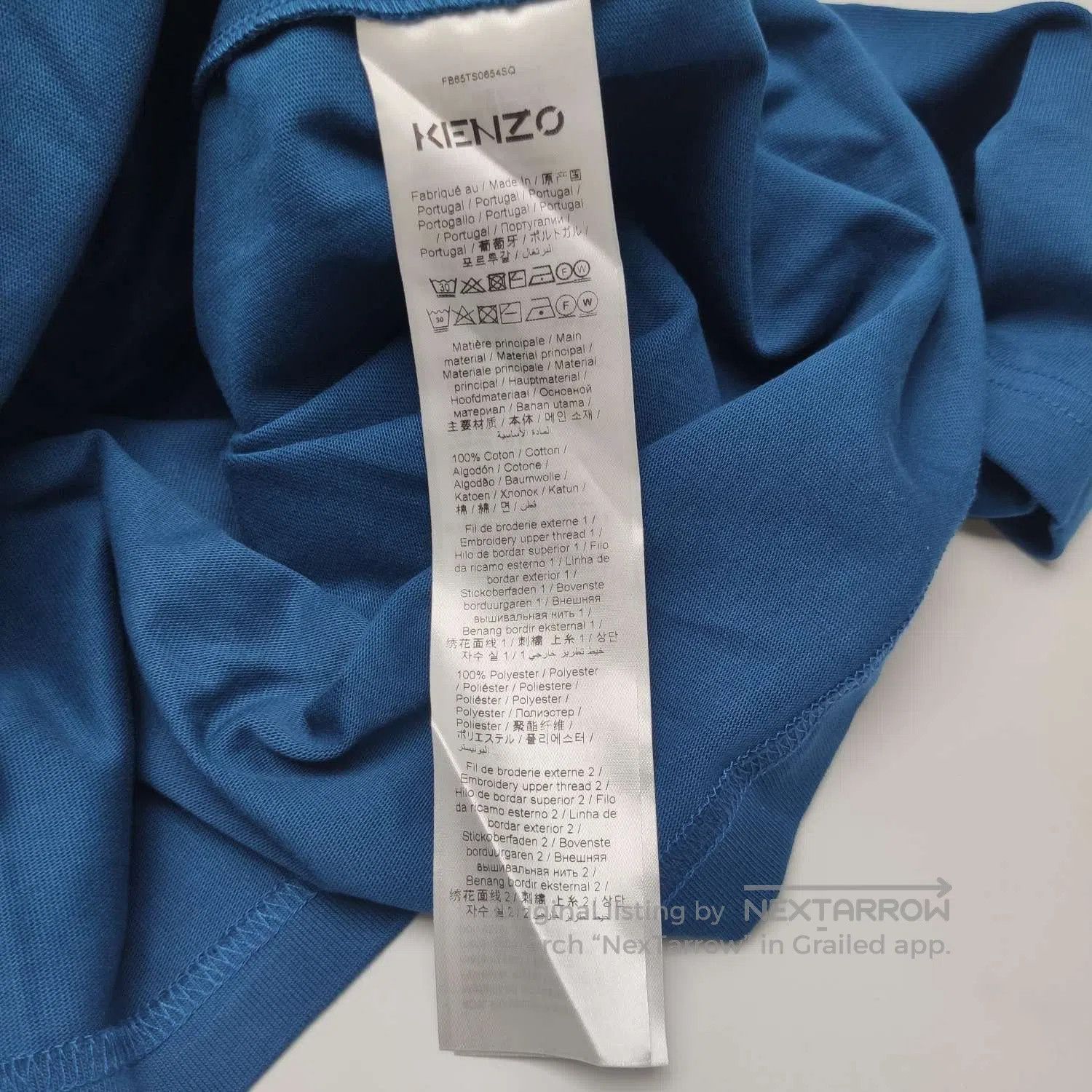 Kenzo Kenzo M Cotton Tiger Head Round Neck T-Shirt. Size US M / EU 48-50 / 2 - 4 Thumbnail