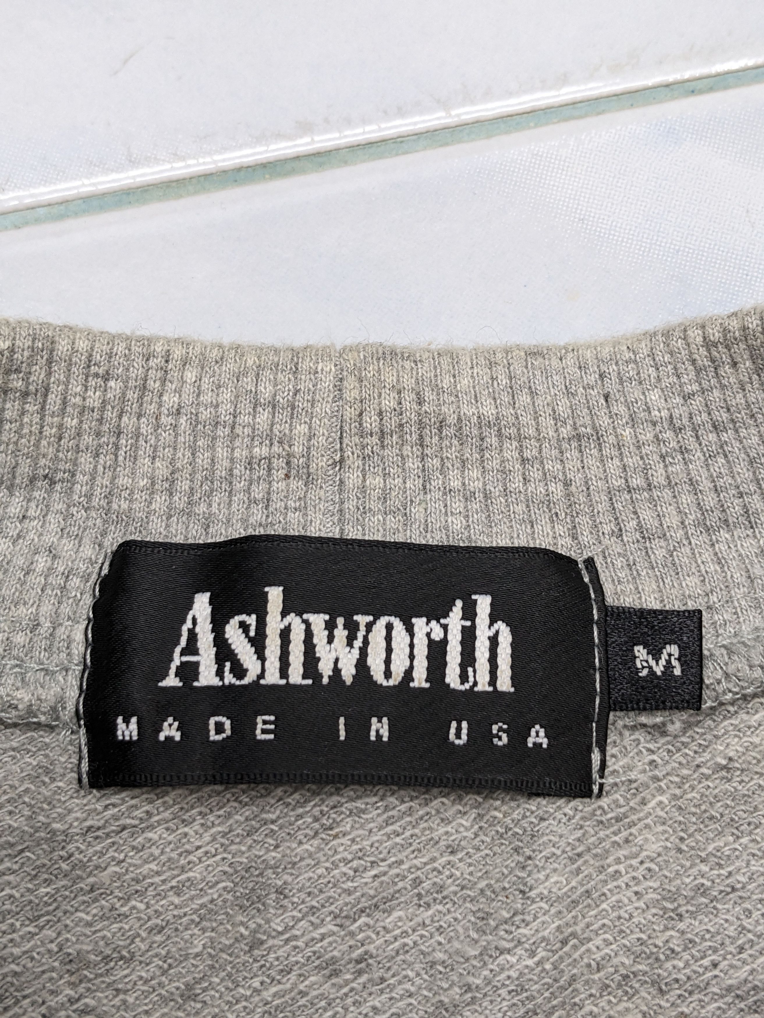 Ashworth Vintage Ashworth Made In Usa Single Pocket Sweatshirt Size US M / EU 48-50 / 2 - 10 Thumbnail