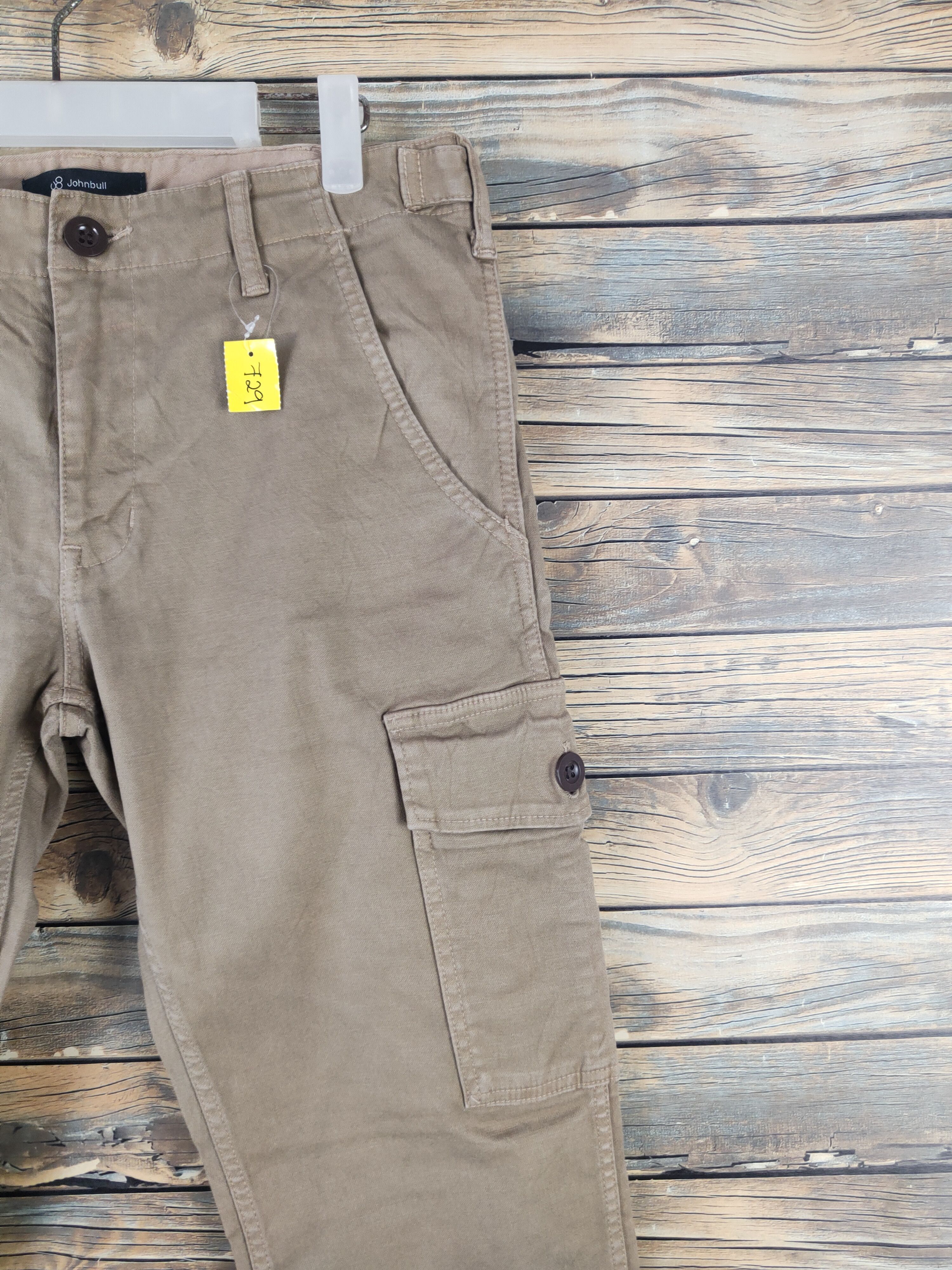 Johnbull DL John Bull Brown Multipocket Tactical Cargo Pants #729 Size US 32 / EU 48 - 5 Thumbnail