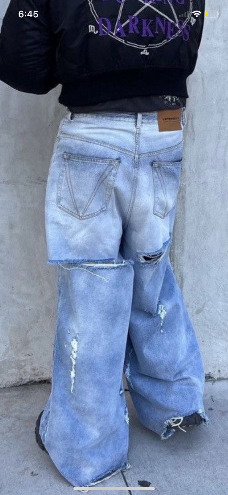 Vetements vetements ss23 destroyed denim Size US 34 / EU 50 - 12 Thumbnail