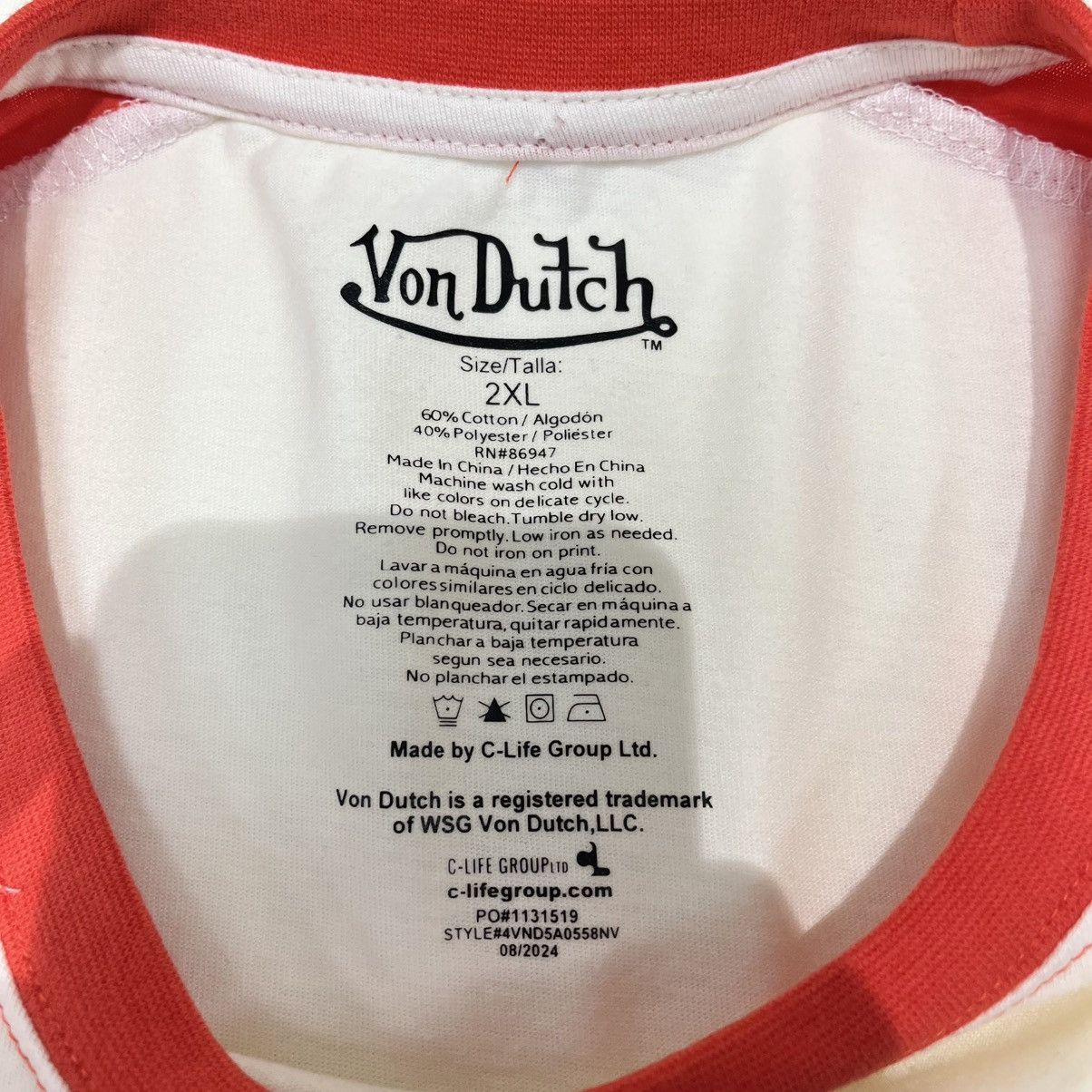 Von Dutch Von Dutch Long Sleeve Size US XXL / EU 58 / 5 - 4 Thumbnail