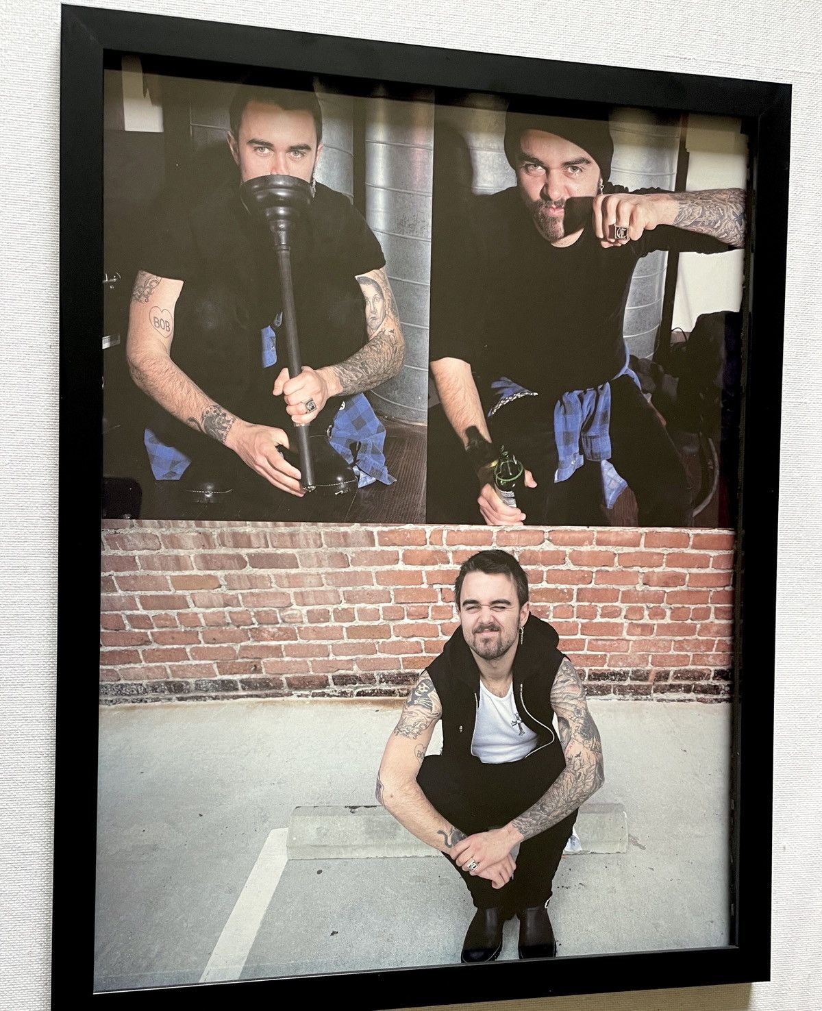 Chrome Hearts × Vintage Chrome Hearts close up 8x11 Magazine cutout Framed poster Size ONE SIZE - 2 Thumbnail